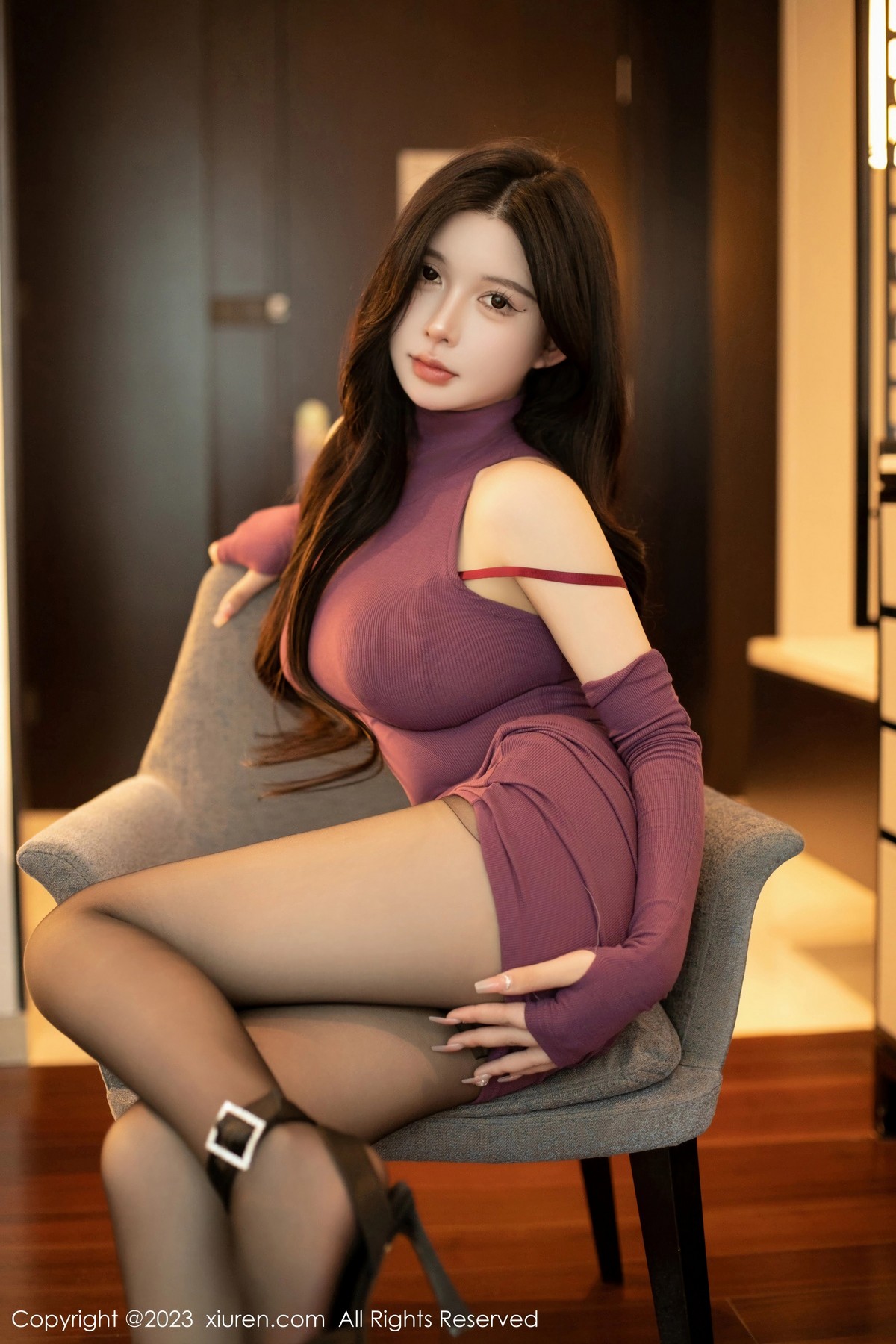 [XiuRen]高清写真图 2023.03.24 No.6469 林珊珊 丝袜美腿