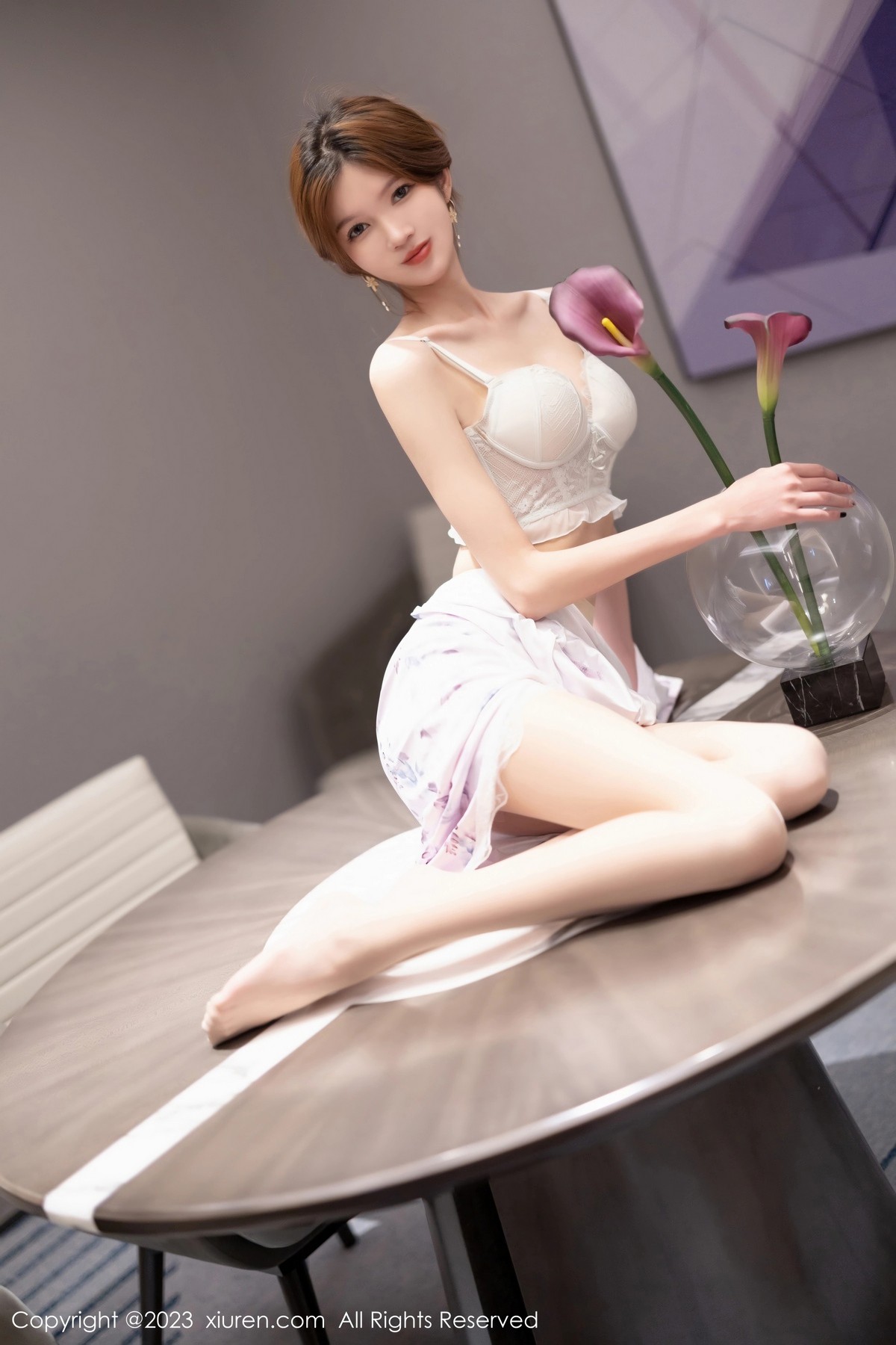 [XiuRen]高清写真图 2023.04.18 No.6591 程程程- 旗袍美腿