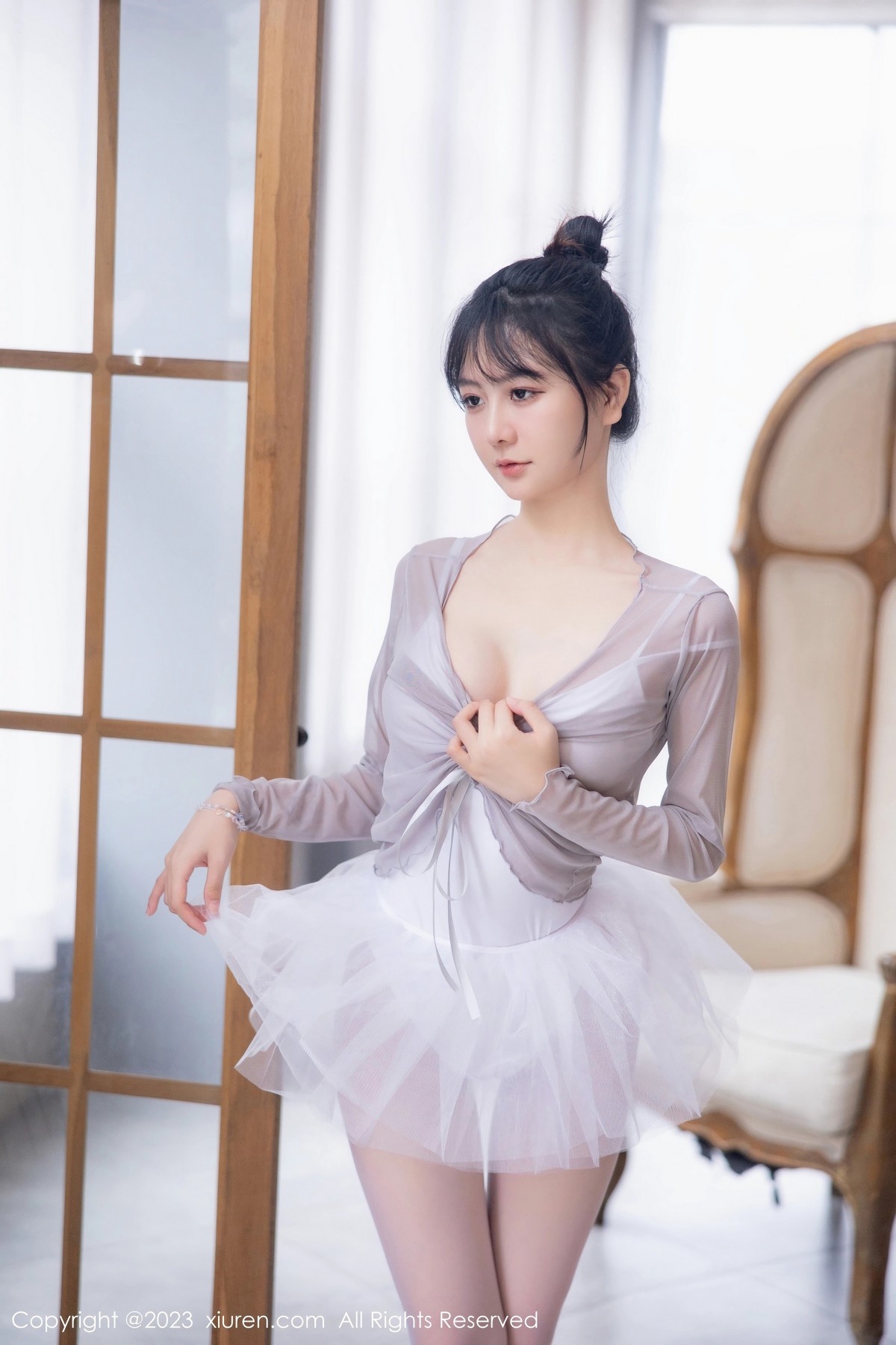 [XiuRen]高清写真图 2023.04.18 No.6592 谢小蒽 芭蕾舞蹈