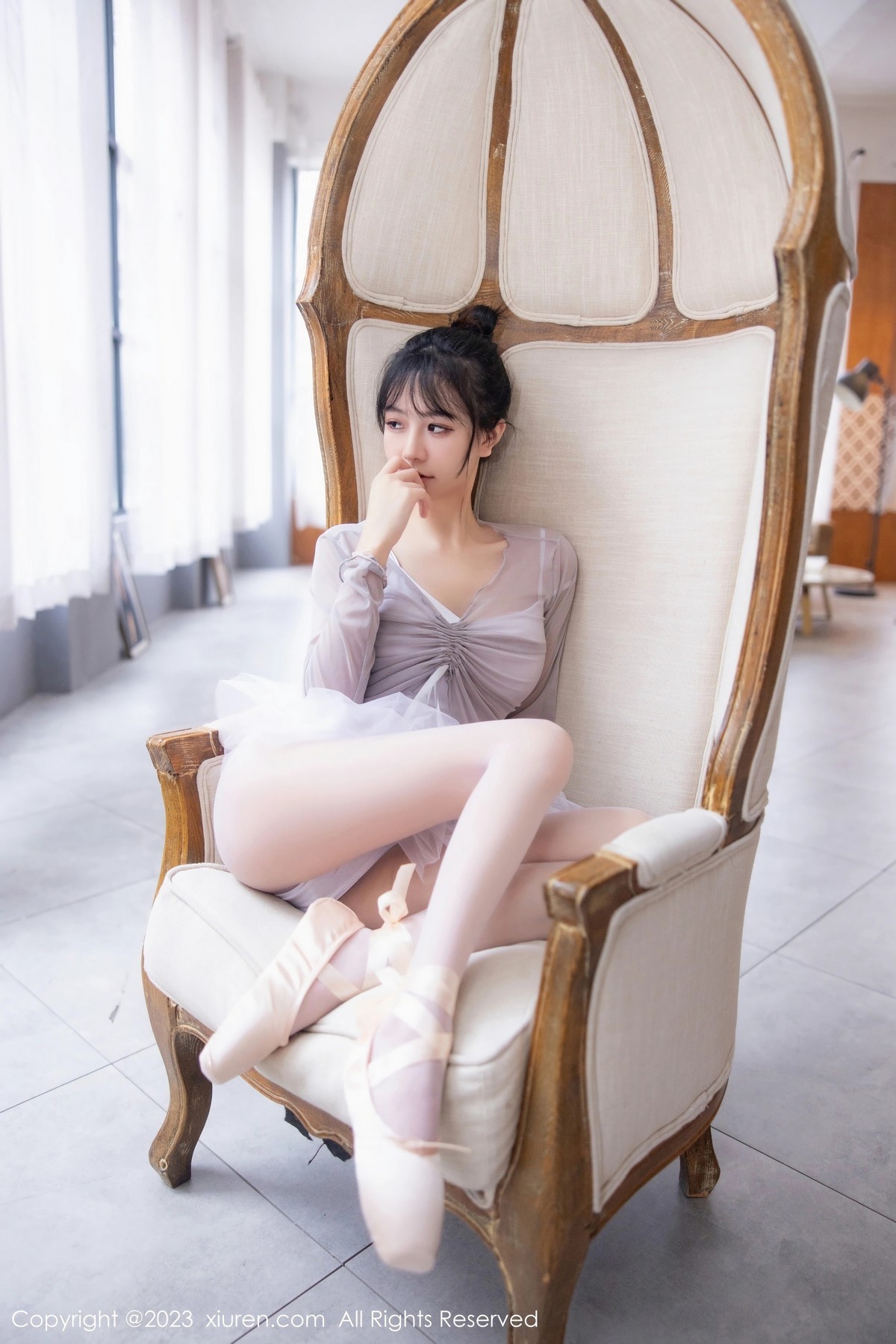 [XiuRen]高清写真图 2023.04.18 No.6592 谢小蒽 芭蕾舞蹈