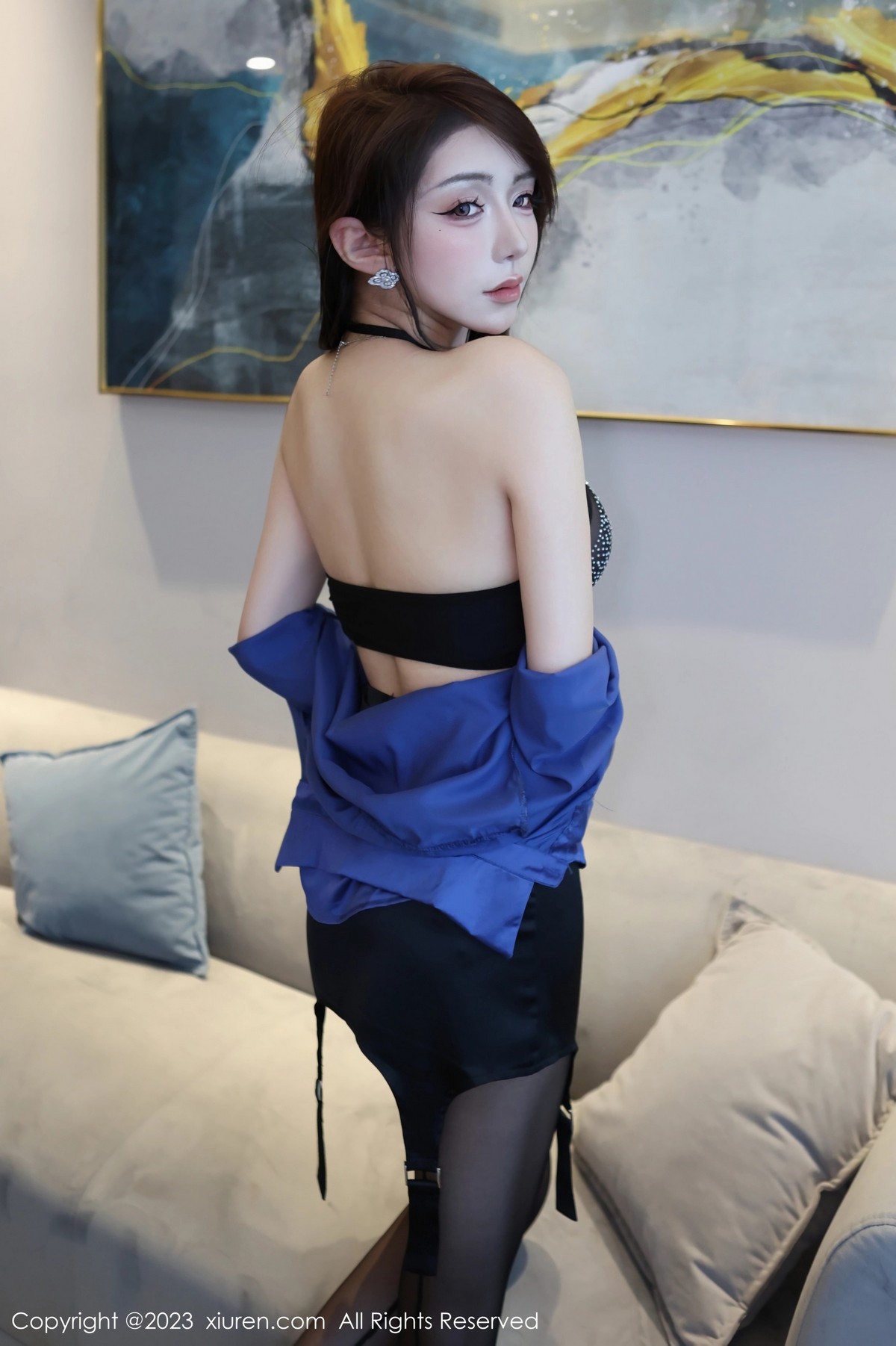 [XiuRen]高清写真图 2023.04.19 No.6594 金幼汐Vivian 黑丝美腿