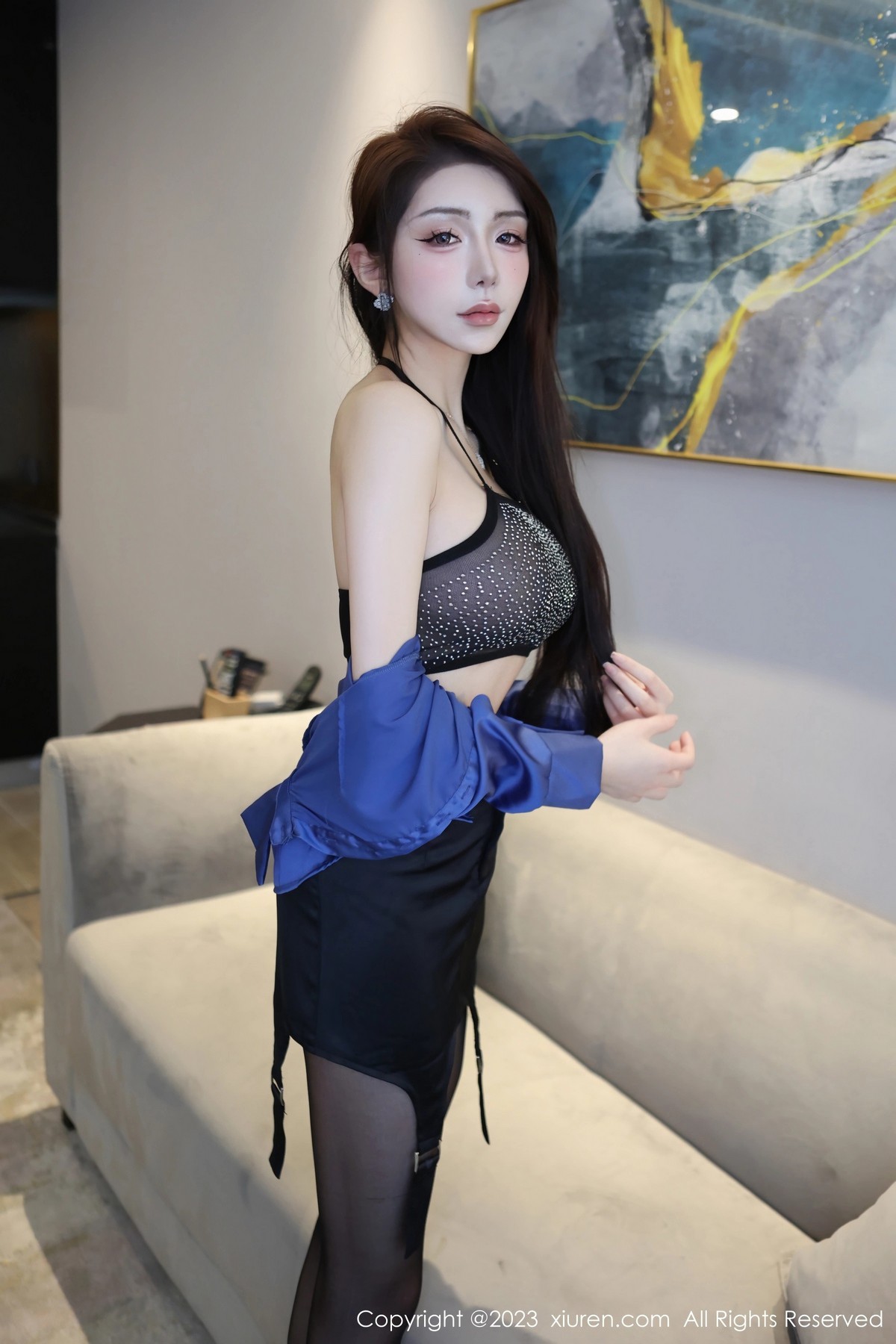 [XiuRen]高清写真图 2023.04.19 No.6594 金幼汐Vivian 黑丝美腿