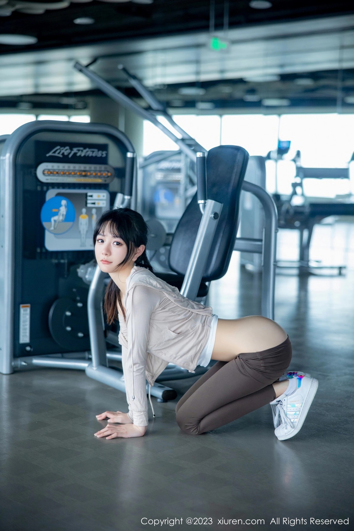 [XiuRen]高清写真图 2023.05.05 No.6683 幼幼 健身美腿