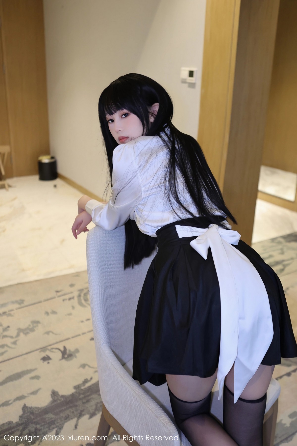 [XiuRen]高清写真图 2023.05.06 No.6685 早川京子 黑丝美腿