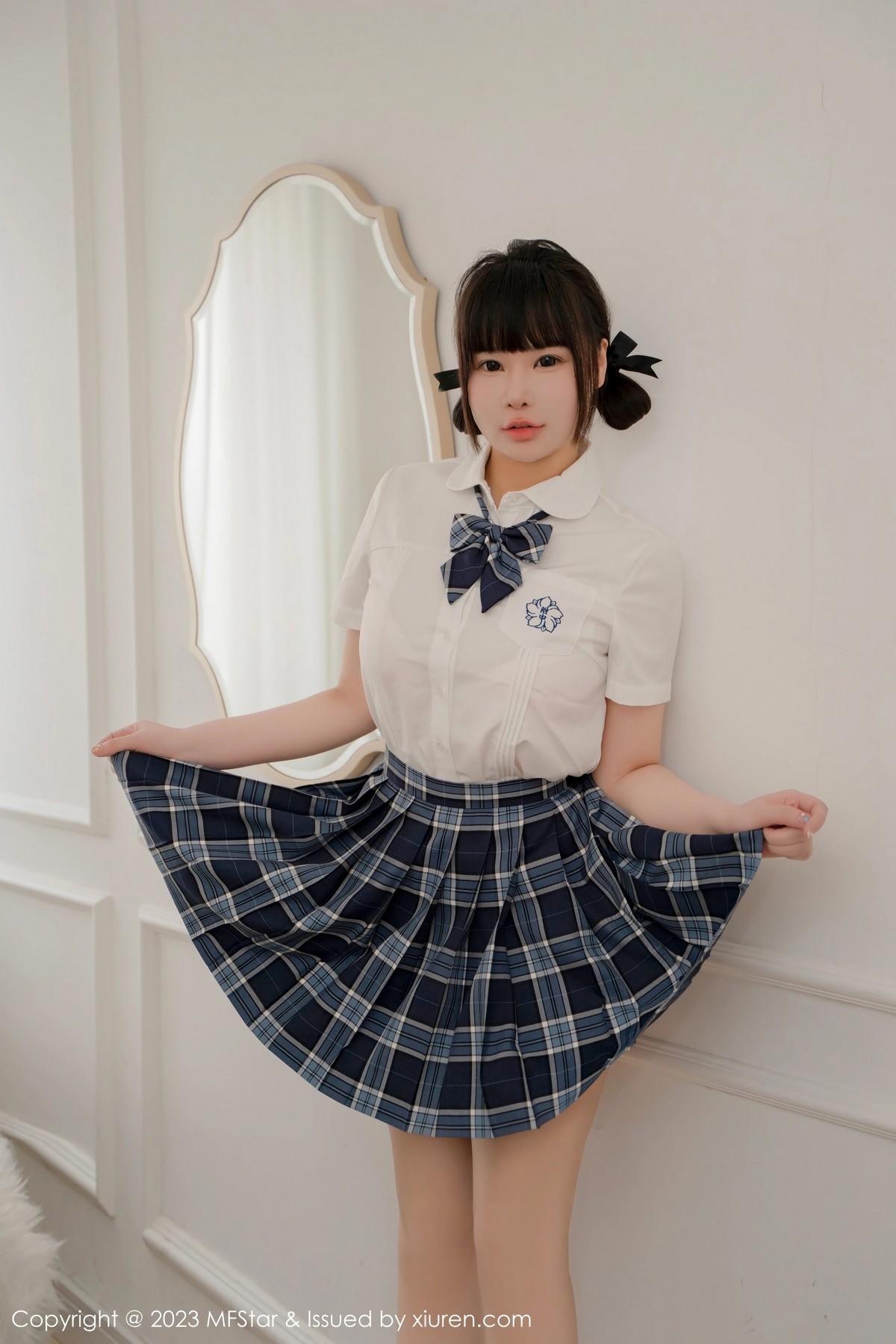 [MFStar]高清写真图 2023.05.22 VOL.621 水塔塔 美腿睡裙
