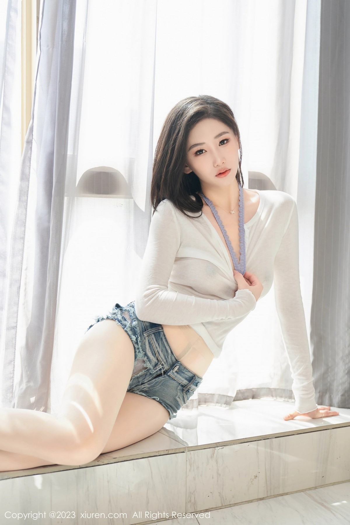 [XiuRen]高清写真图 2023.06.14 No.6911 沈青黛 清纯美腿
