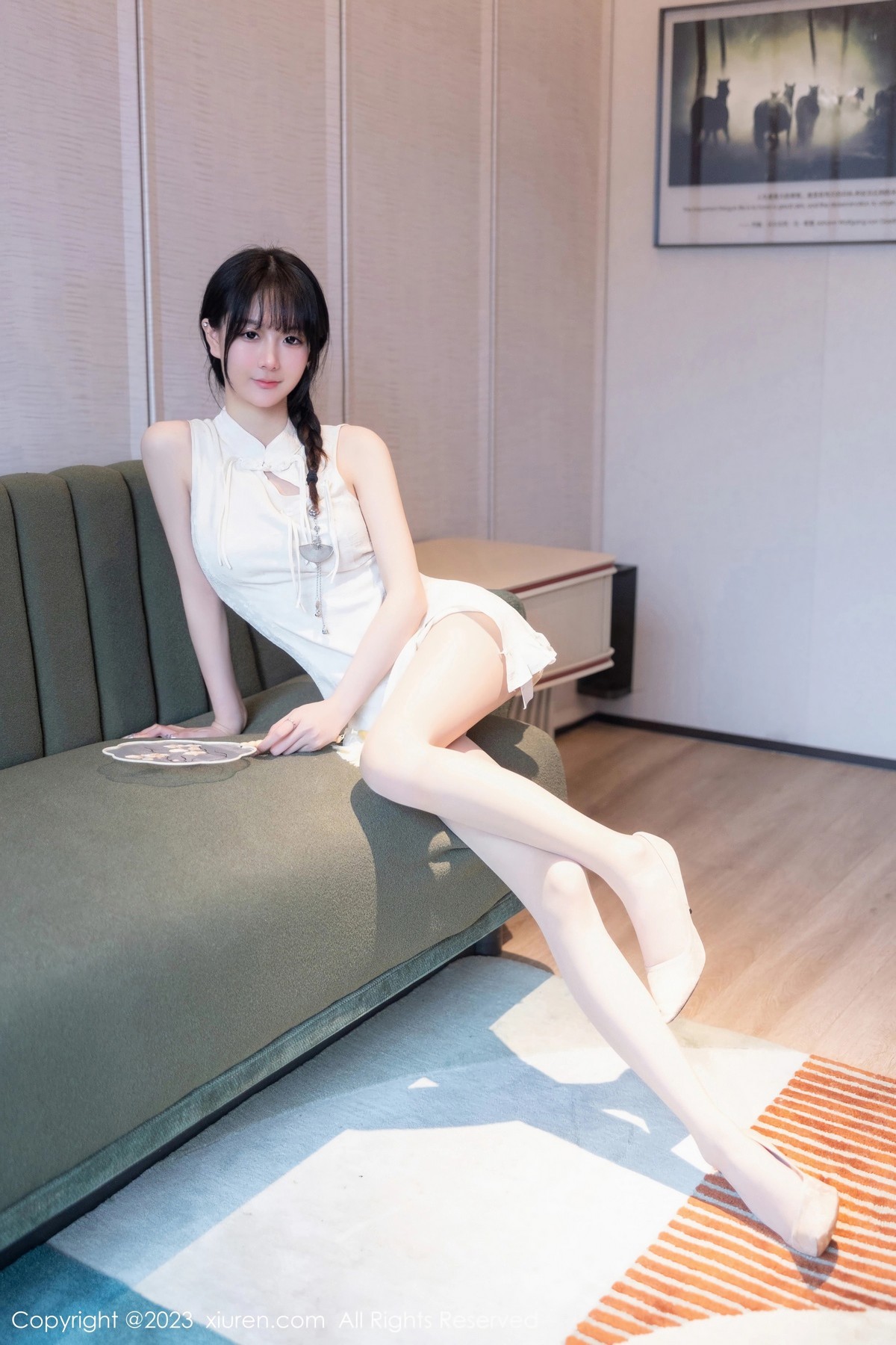 [XiuRen]高清写真图 2023.05.26 No.6813 幼幼 旗袍美腿