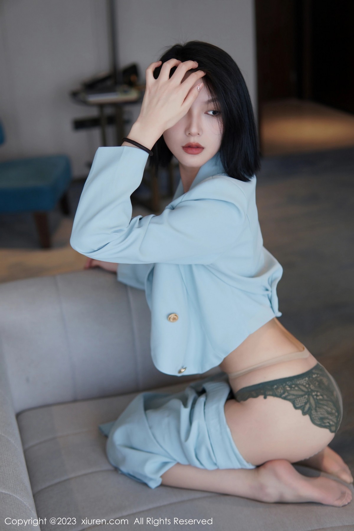 [XiuRen]高清写真图 2023.06.09 No.6885 乔一一 丝袜美腿