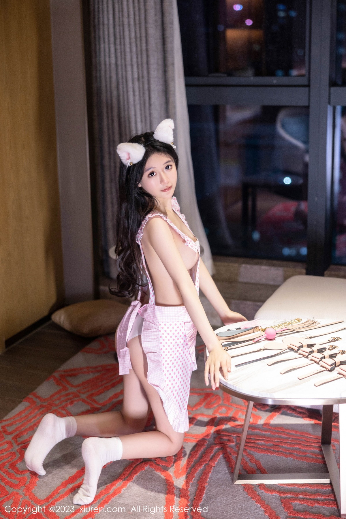 [XiuRen]高清写真图 2023.09.15 No.7399 幼幼 女仆美腿