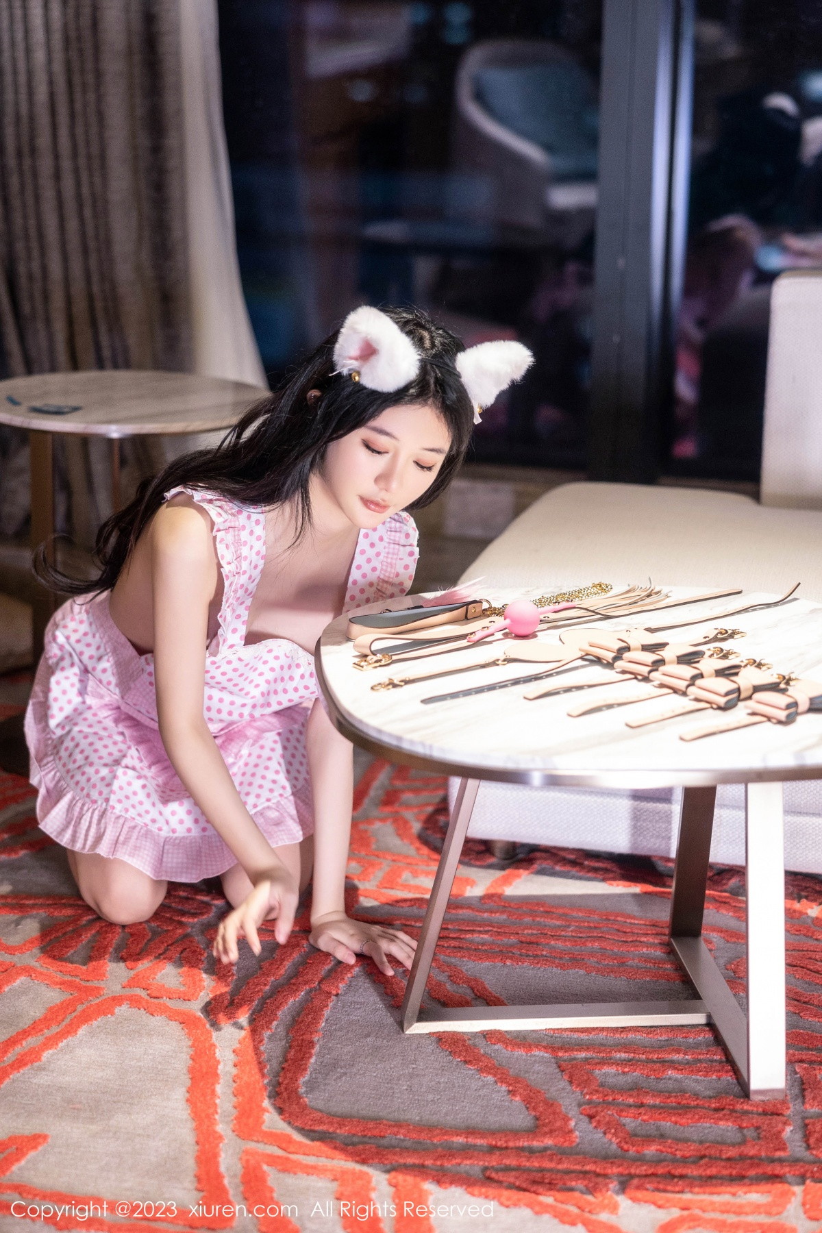 [XiuRen]高清写真图 2023.09.15 No.7399 幼幼 女仆美腿