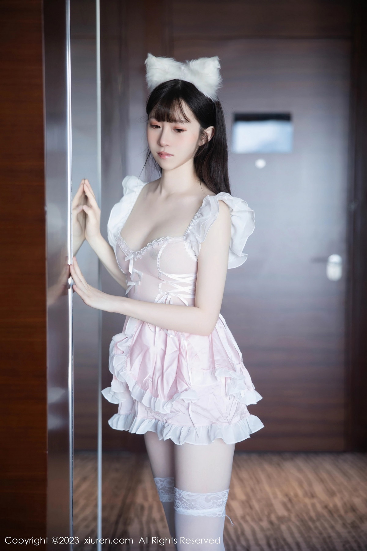 [XiuRen]高清写真图 2023.11.02 No.7602 林悠悠 丝袜女仆