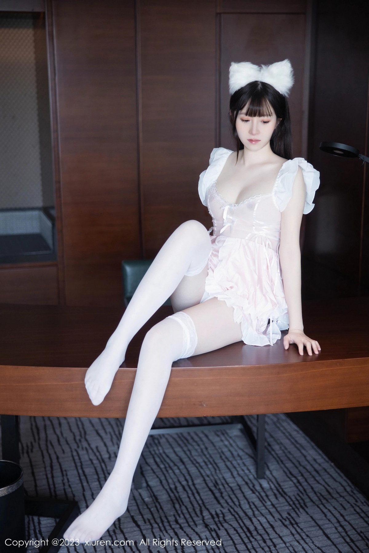 [XiuRen]高清写真图 2023.11.02 No.7602 林悠悠 丝袜女仆