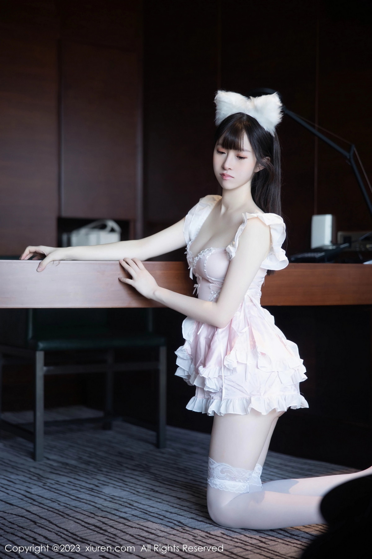 [XiuRen]高清写真图 2023.11.02 No.7602 林悠悠 丝袜女仆