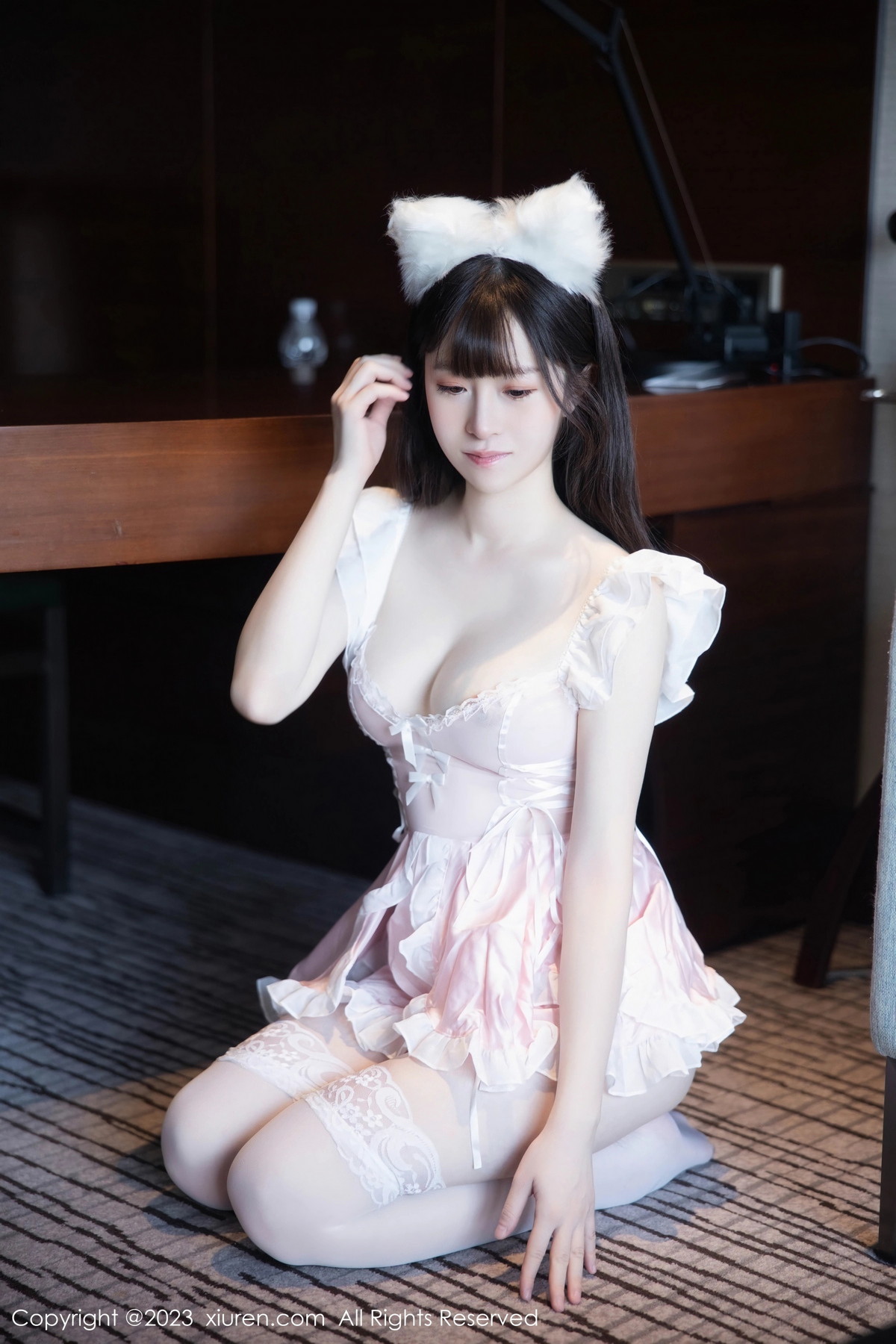 [XiuRen]高清写真图 2023.11.02 No.7602 林悠悠 丝袜女仆