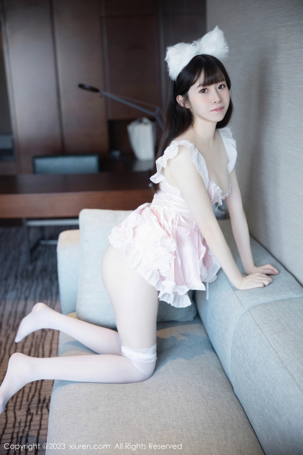 [XiuRen]高清写真图 2023.11.02 No.7602 林悠悠 丝袜女仆