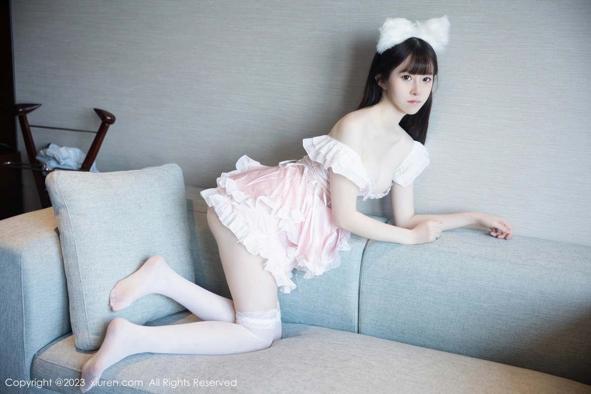 [XiuRen]高清写真图 2023.11.02 No.7602 林悠悠 丝袜女仆