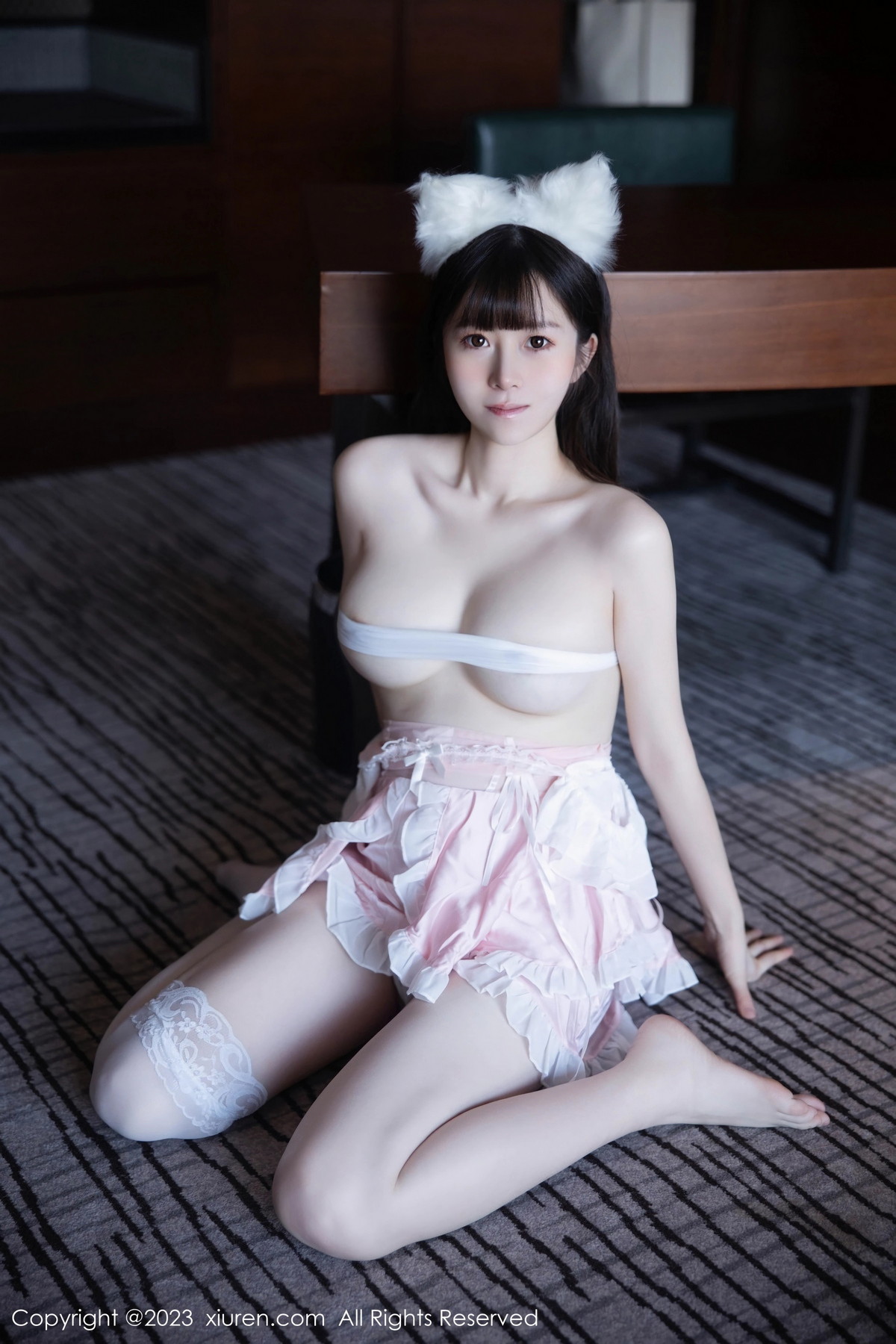 [XiuRen]高清写真图 2023.11.02 No.7602 林悠悠 丝袜女仆