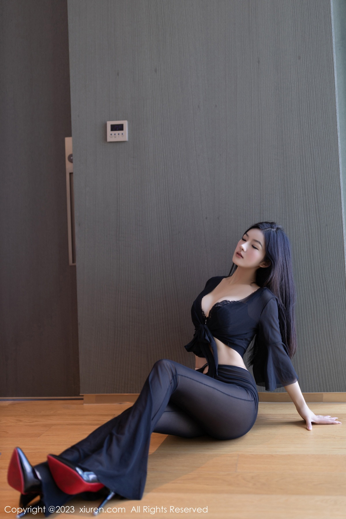 [XiuRen]高清写真图 2023.11.14 No.7660 谭小灵 黑丝美腿
