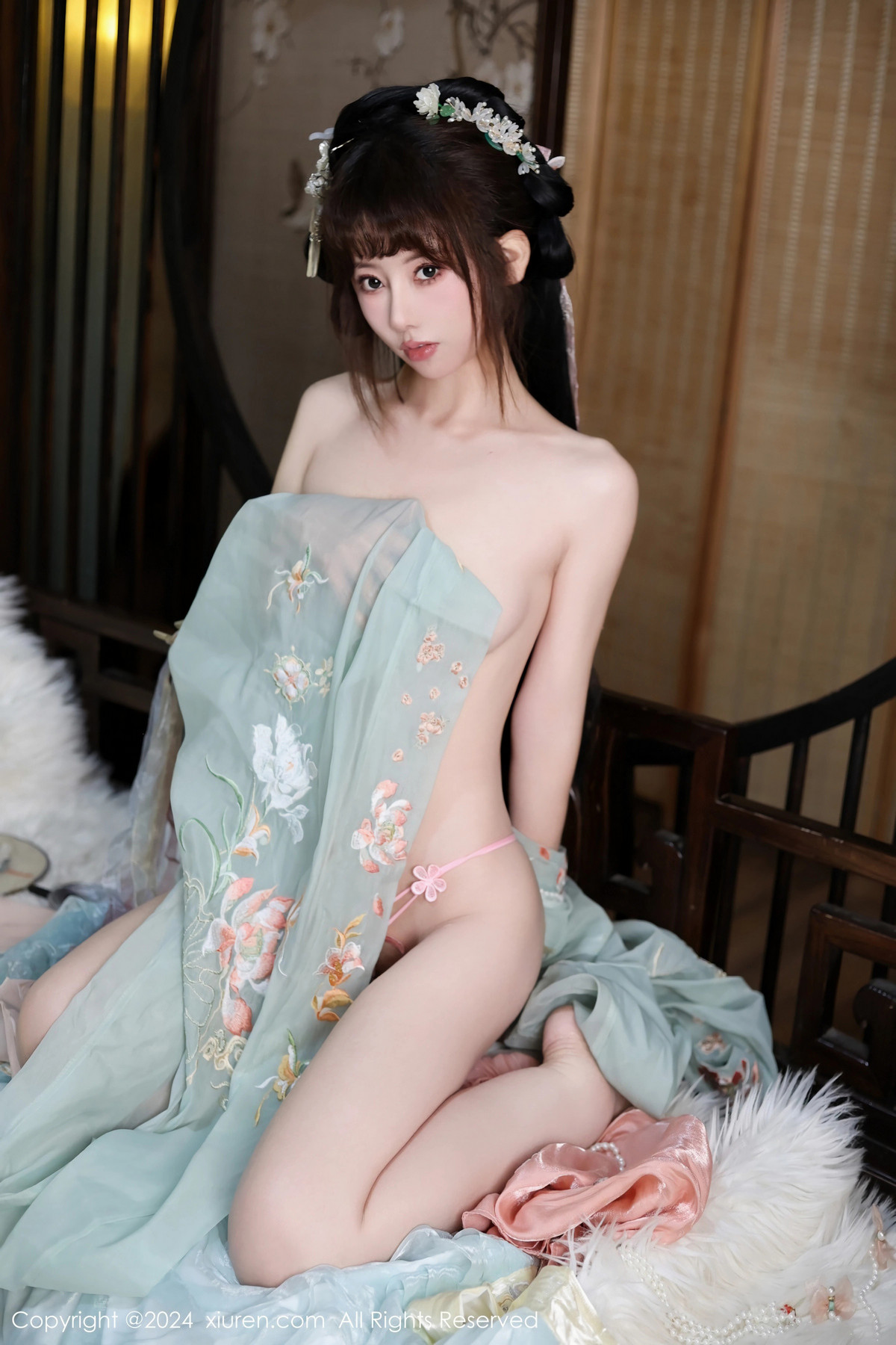 [XiuRen]高清写真图 2024.01.19 No.7989 金tiao 古装美腿