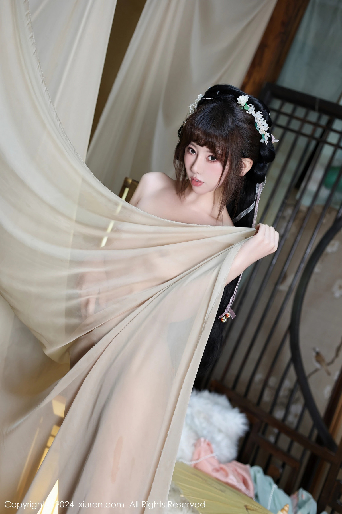 [XiuRen]高清写真图 2024.01.19 No.7989 金tiao 古装美腿