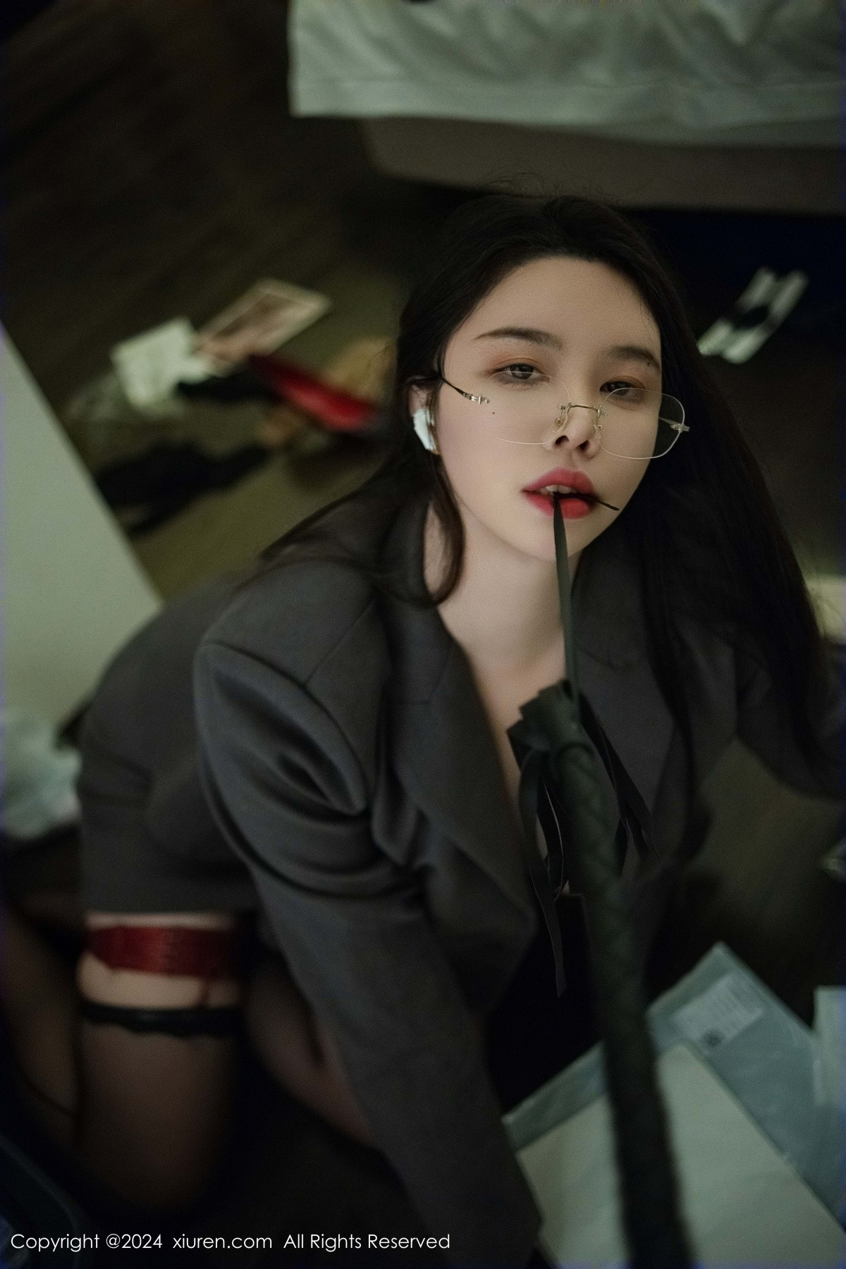 [XiuRen]高清写真图 2024.10.15 No.9287 樱桃小犊子 黑丝美臀