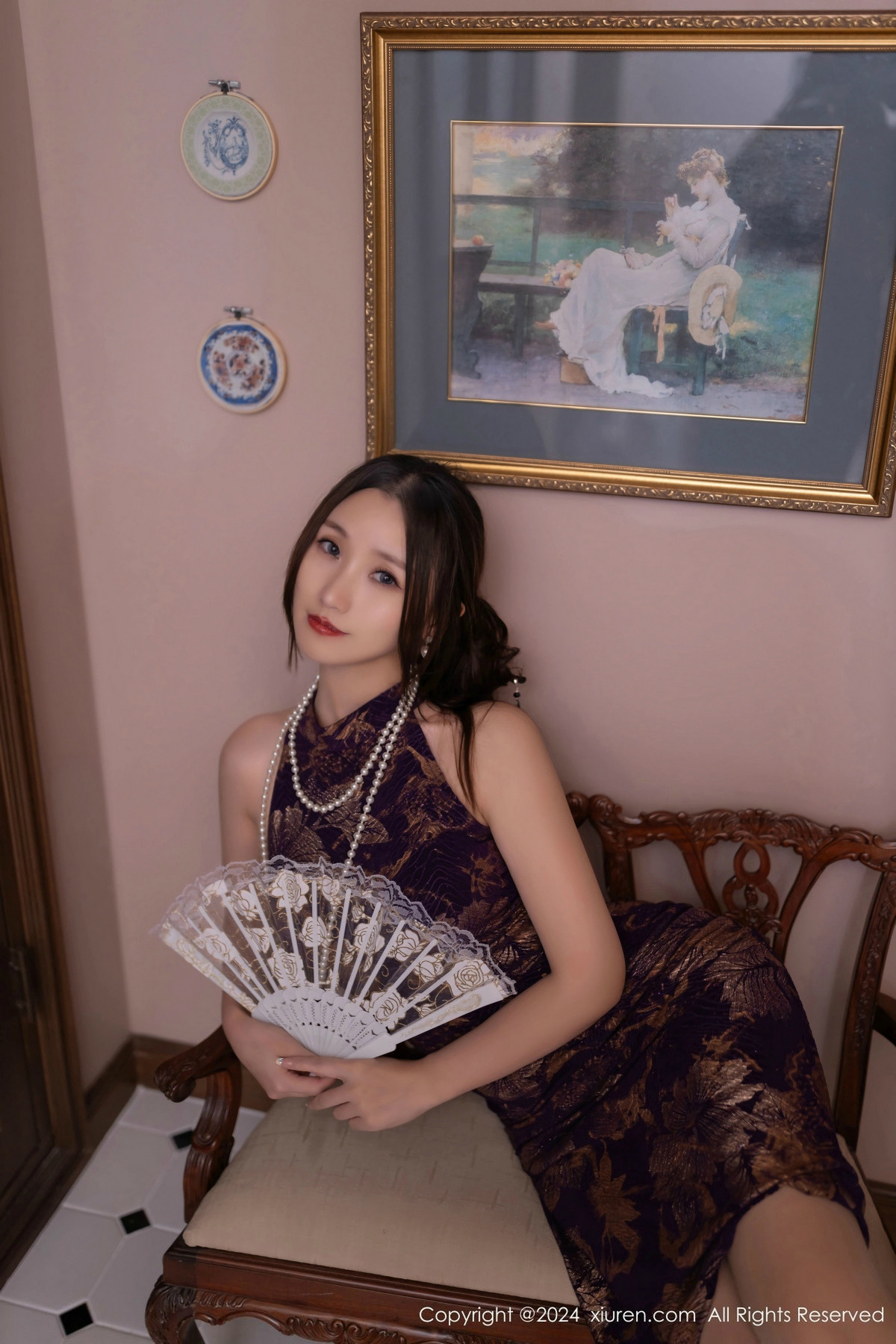 [XiuRen]高清写真图 2024.11.27 No.9513 杏子Yada 丝袜美腿