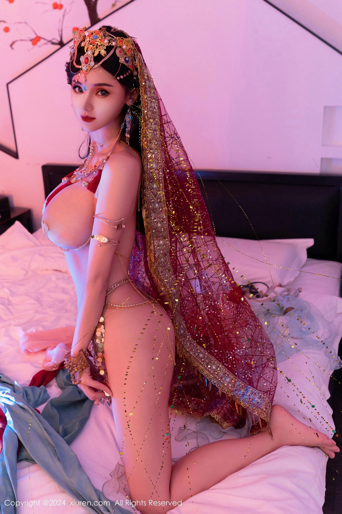 [XiuRen]高清写真图 2024.12.12 No.9585 不吃冰淇淋 美乳性感