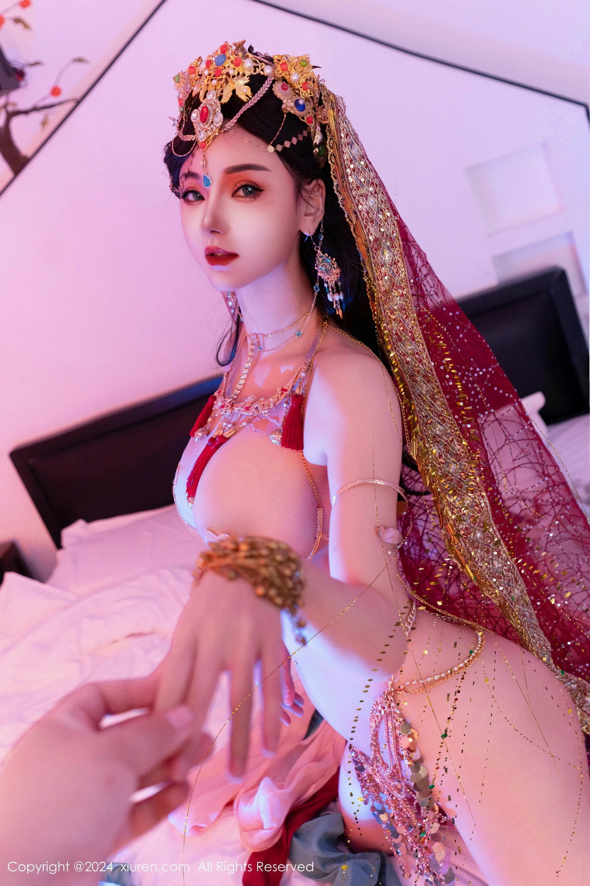 [XiuRen]高清写真图 2024.12.12 No.9585 不吃冰淇淋 美乳性感