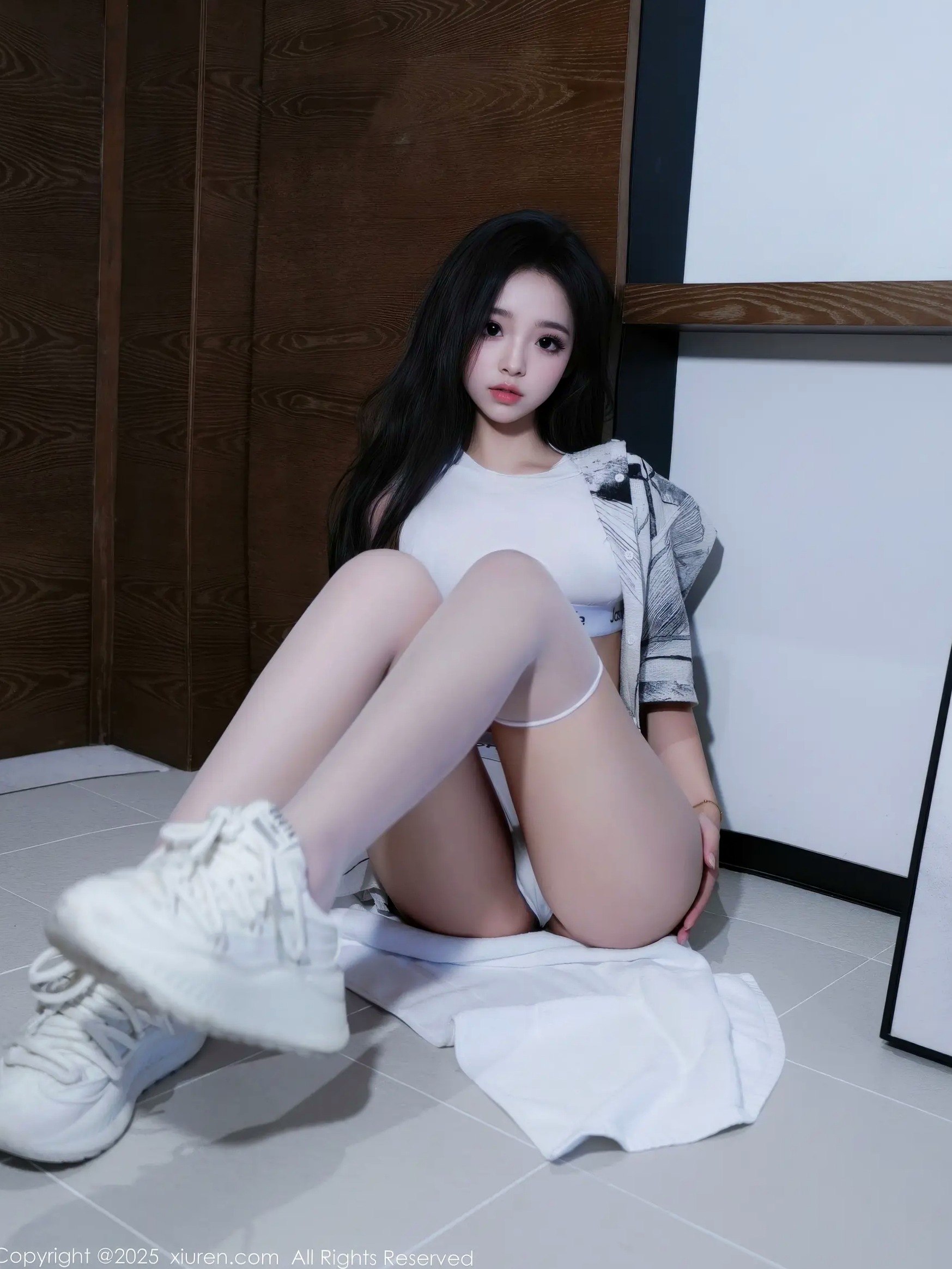 Gallery - [XiuRen] No.11011 虞姬无悔 室内私房白色内衣美腿性感写真 [73P]性感内衣私房照美腿尤物 女神私房照_秀色女神 - image 21