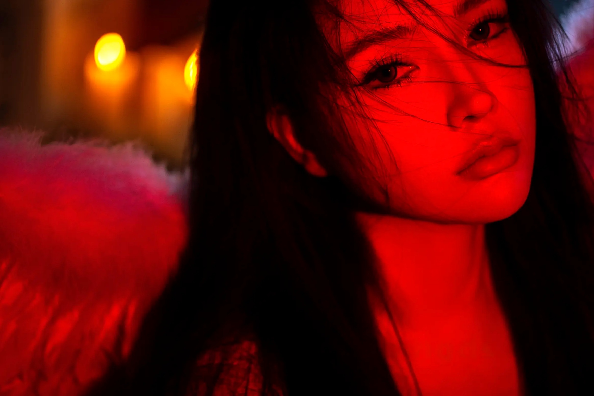 Gallery - 娜比 - 火辣性感冷艳女神毛绒外套热裤时尚写真 [181P]性感冷艳美腿尤物户外气质白嫩 女神私房照_秀色女神 - image 3
