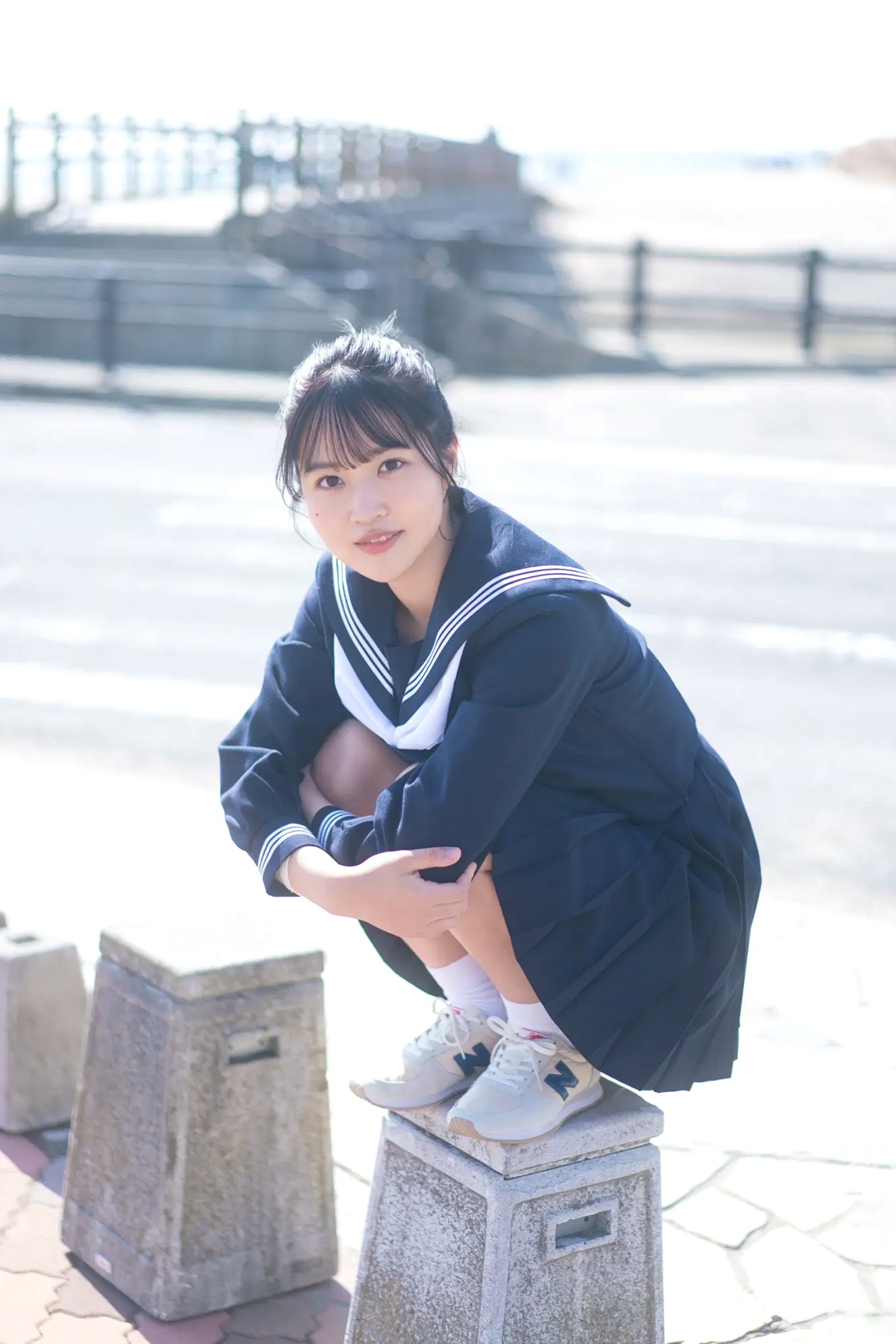 南みゆか - 妹是粘人精 清纯JK校服与居家性感内衣写真 [73P]