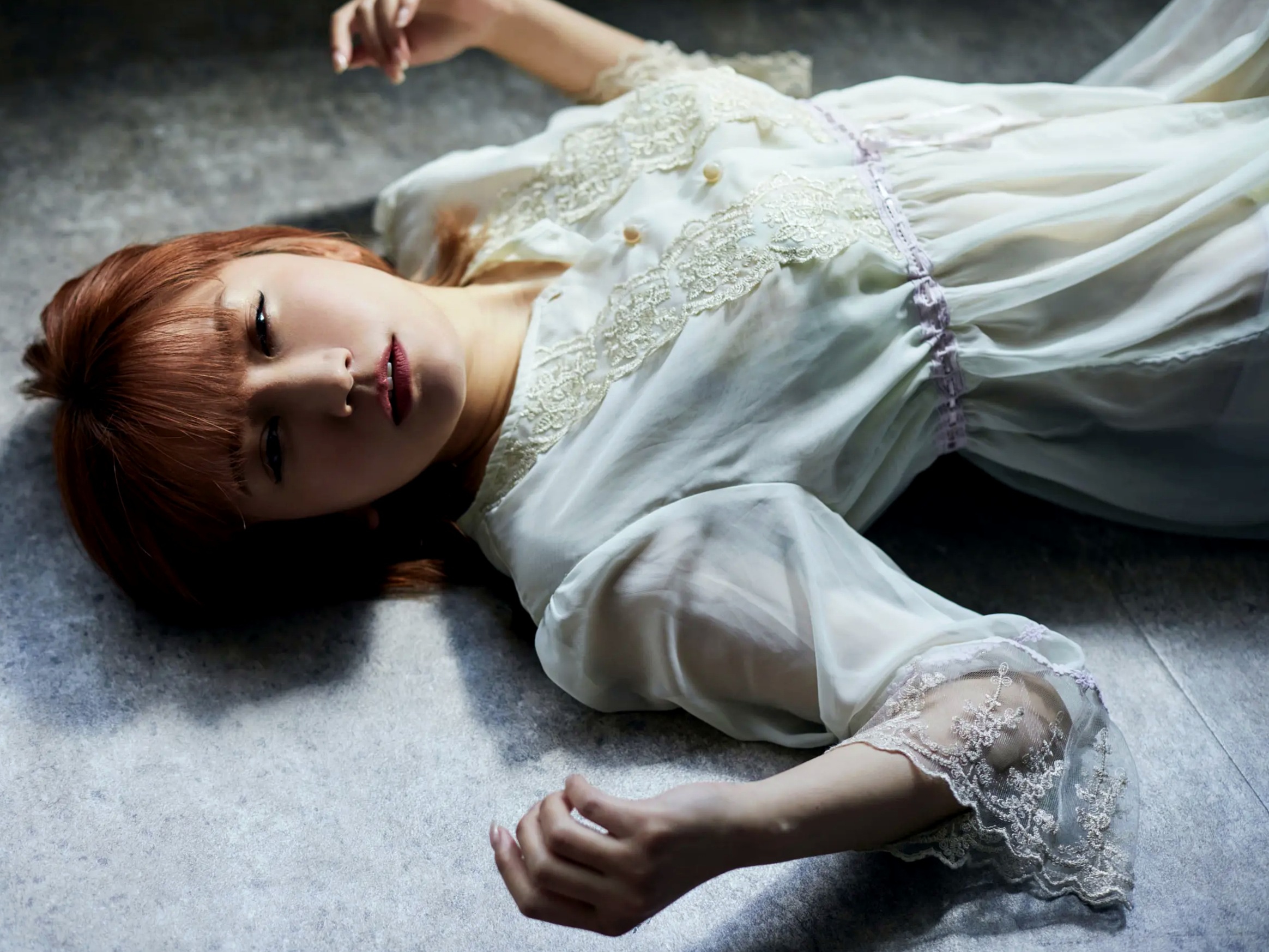清水楓 - Claris [45P] 黑白黑丝私房内衣性感写真