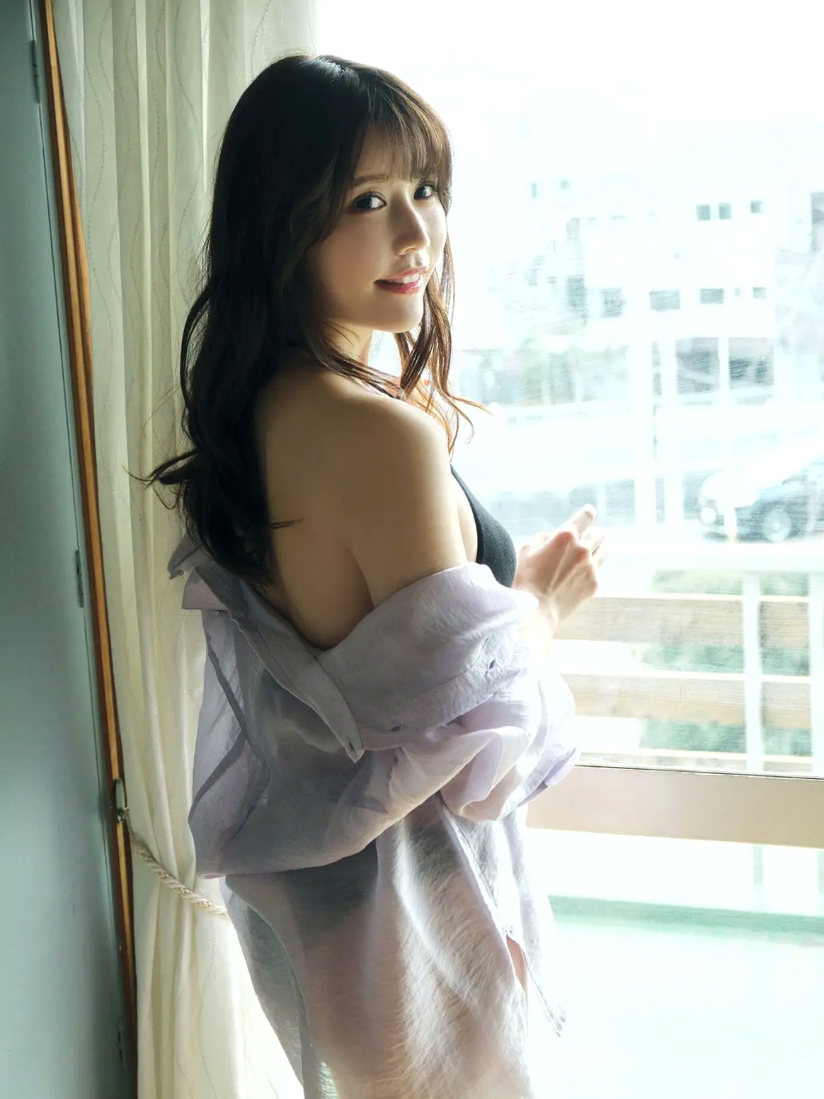 小日向ゆか - ひなたに咲く花 2 [61P] 黑色比基尼性感私房写真