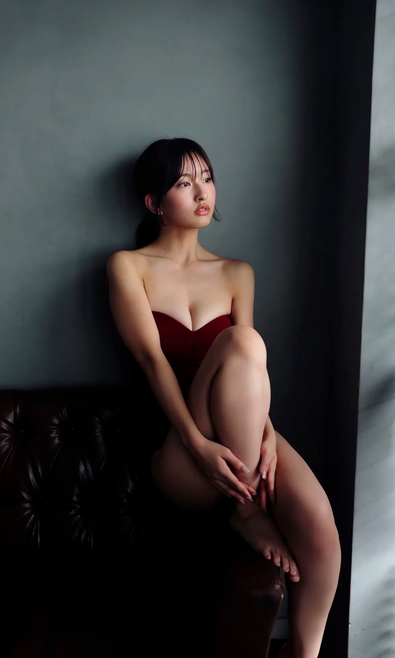Gallery - 斉藤里奈 - 清纯家居与条纹比基尼性感写真 Attractive [61P]日本比基尼家居清纯性感 女神私房照_秀色女神 - image 31