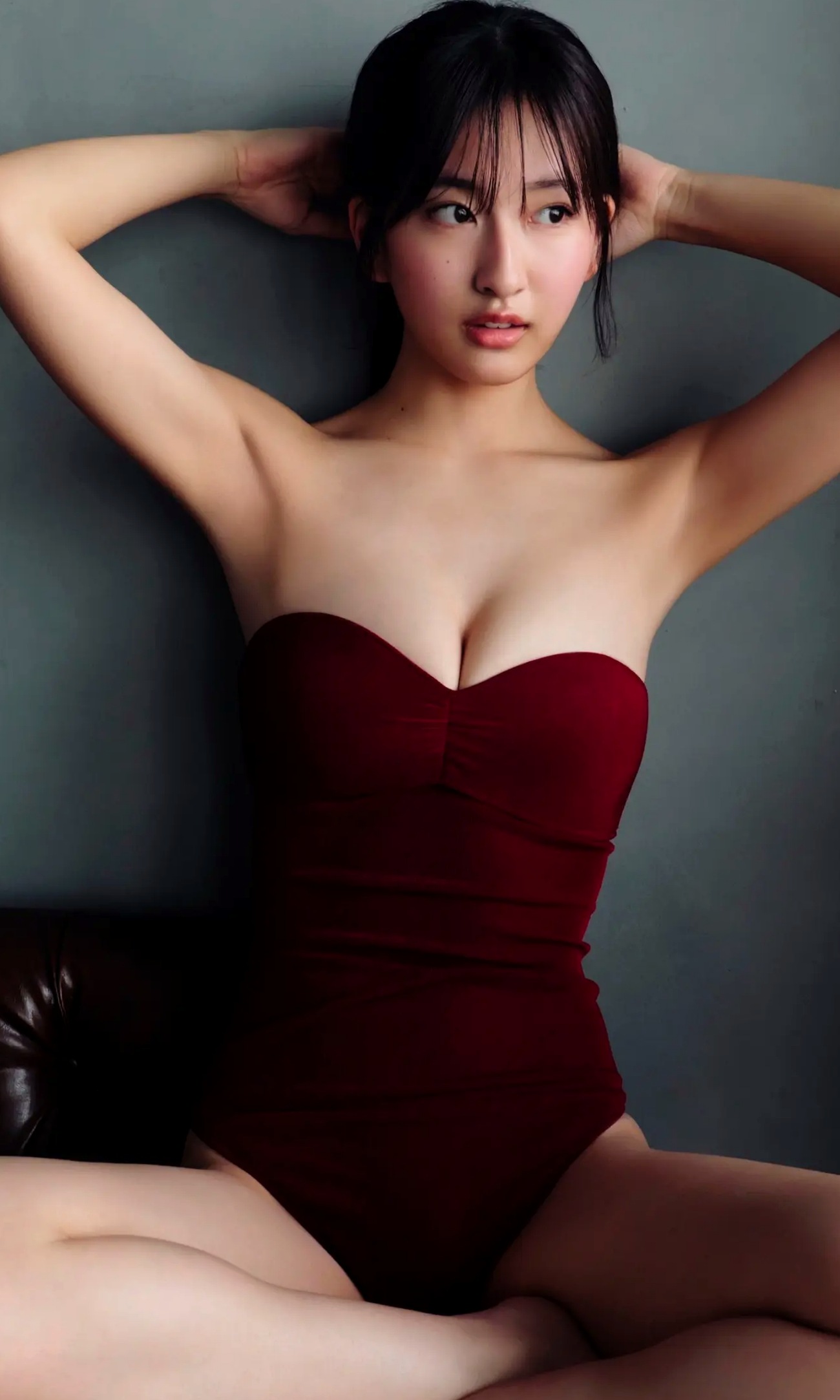 Gallery - 斉藤里奈 - 清纯家居与条纹比基尼性感写真 Attractive [61P]日本比基尼家居清纯性感 女神私房照_秀色女神 - image 32
