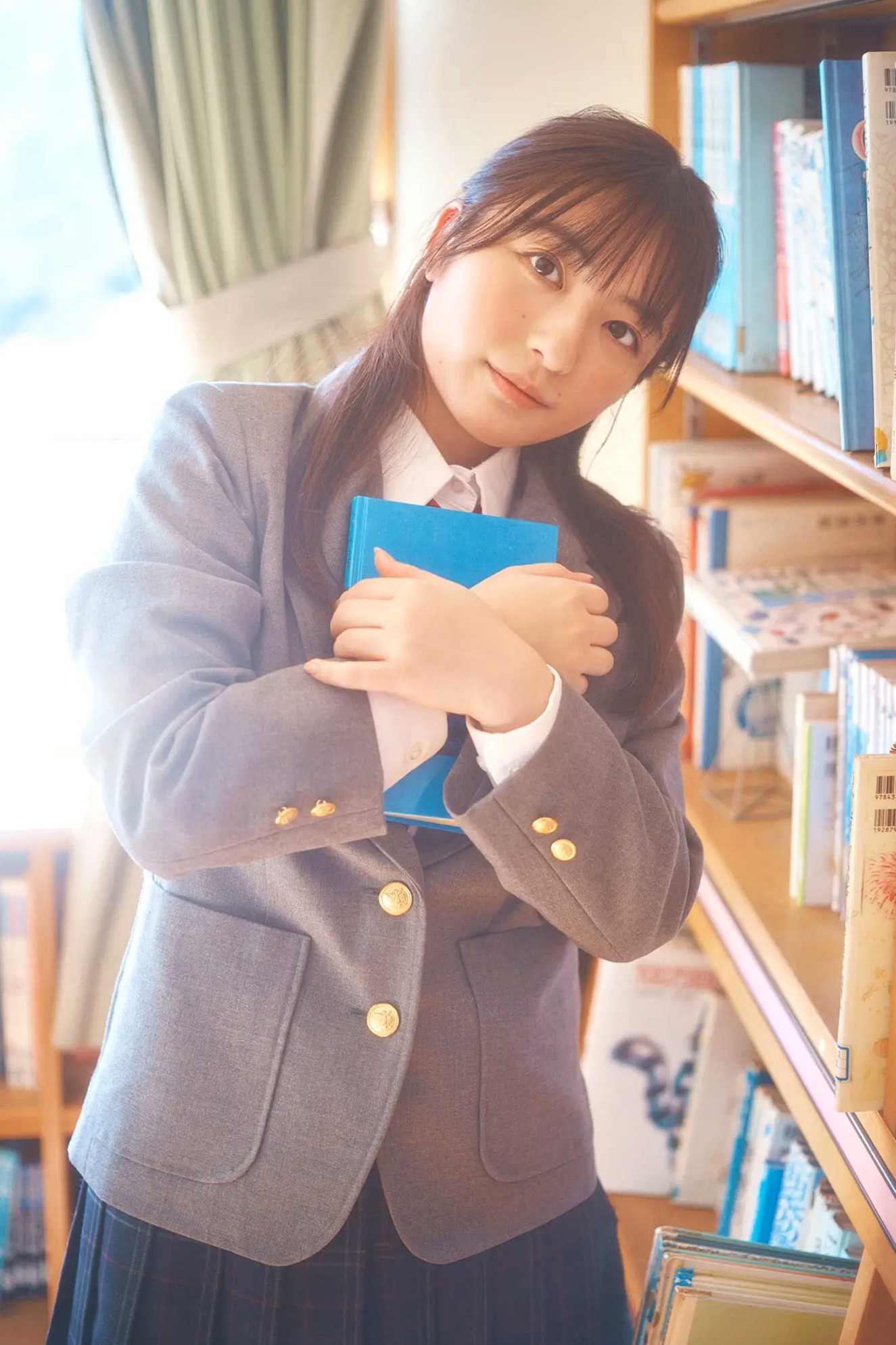 麻倉瑞季 - 制服グラビア～卒業の季節～ 校园教室毕业季纯欲白嫩比基尼写真 [36P]