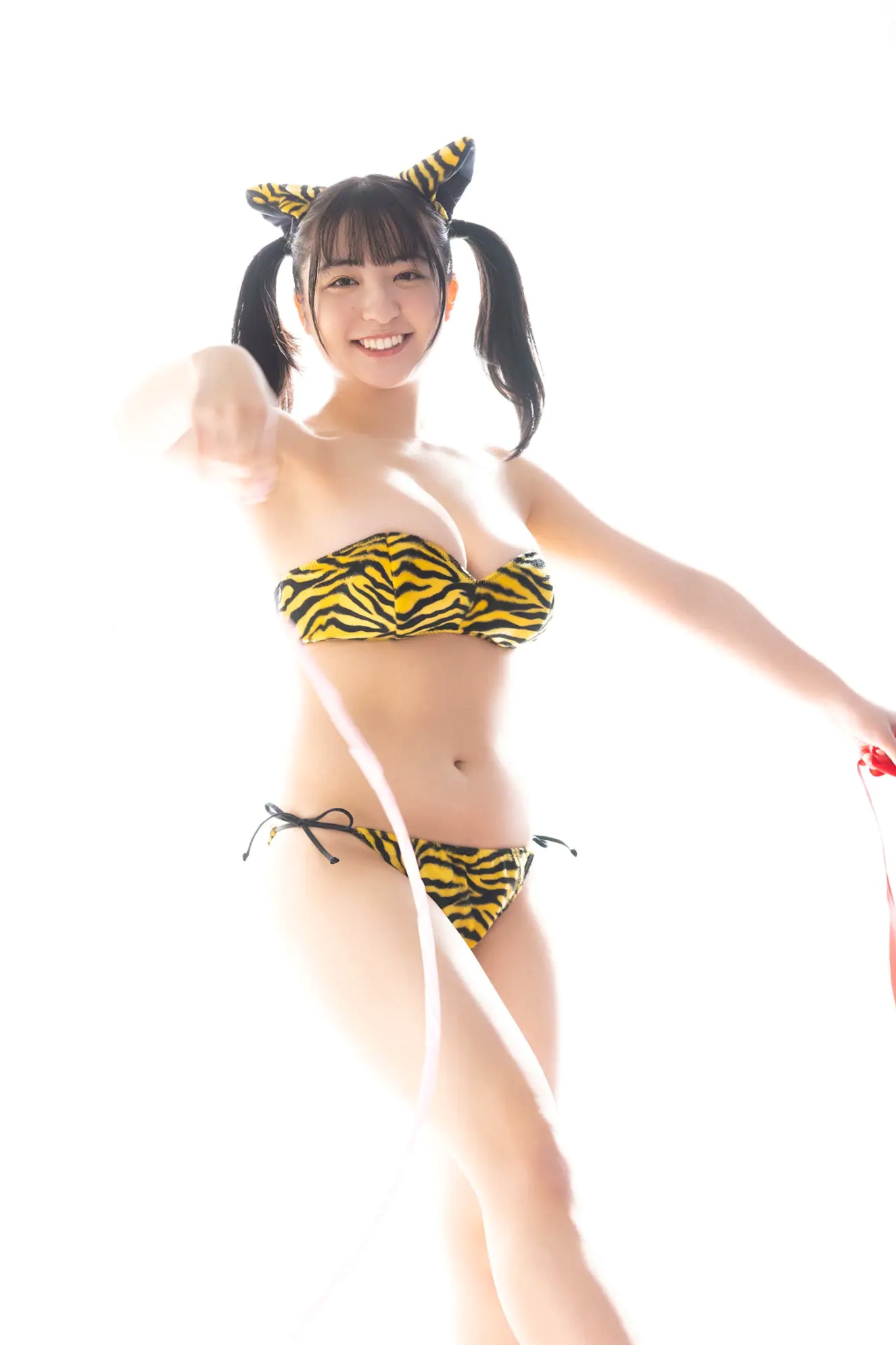 麻倉瑞季 - ミスマガのアソビバ！ 年末年始干支コスプレSP [36P] 虎纹比基尼萌系角色扮演写真