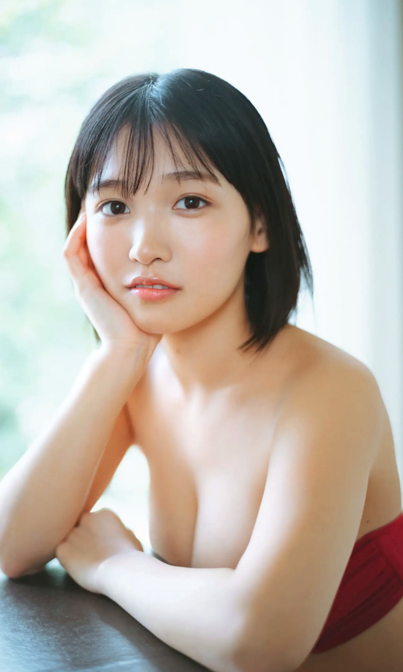 紀内乃秋 - 秘密の鍵 [56P] 日本清纯童颜美少女红色比基尼家居私房写真