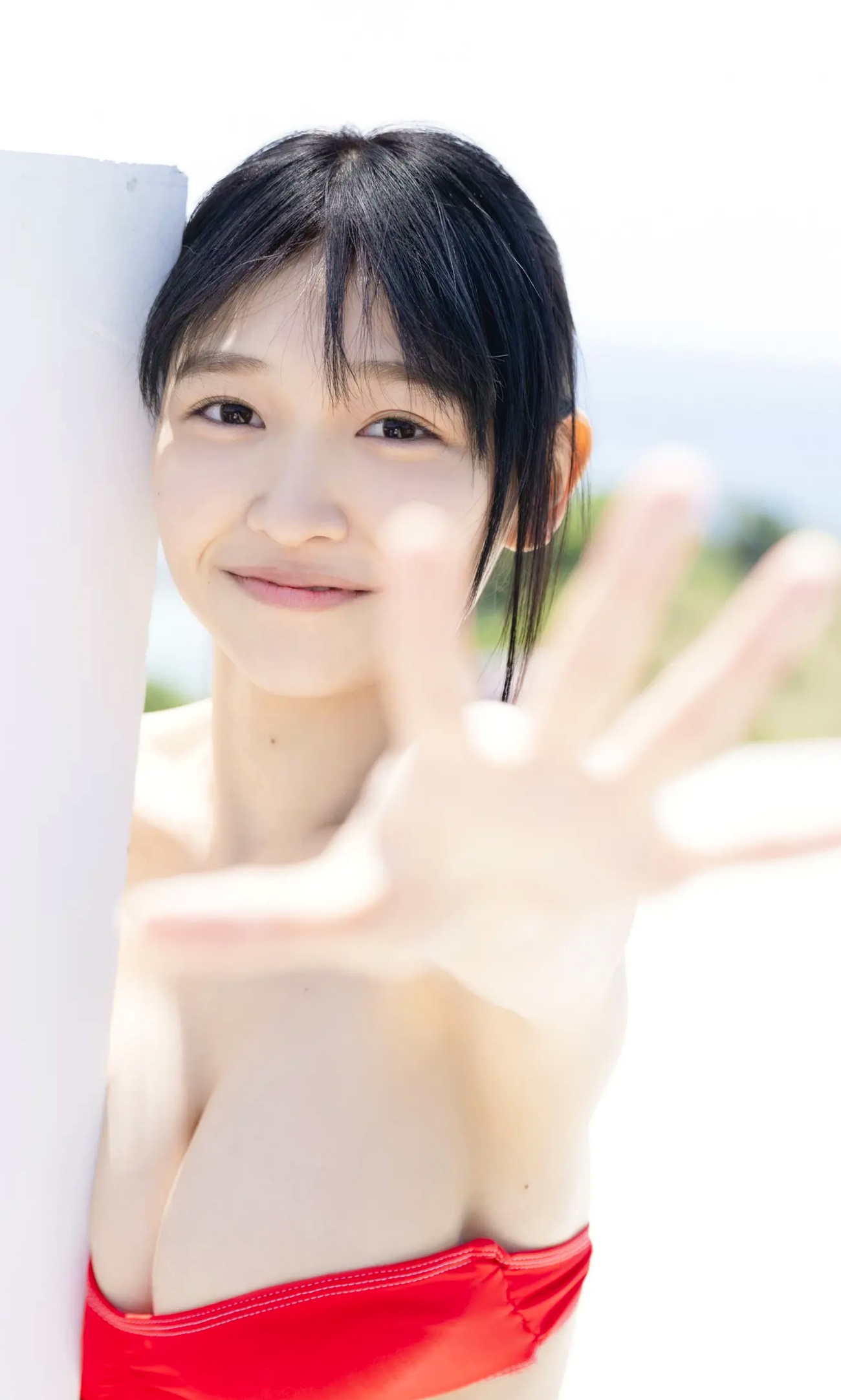 紀内乃秋 - 所属0日デビュー 阳光海边清纯比基尼与治愈连衣裙写真 [69P]