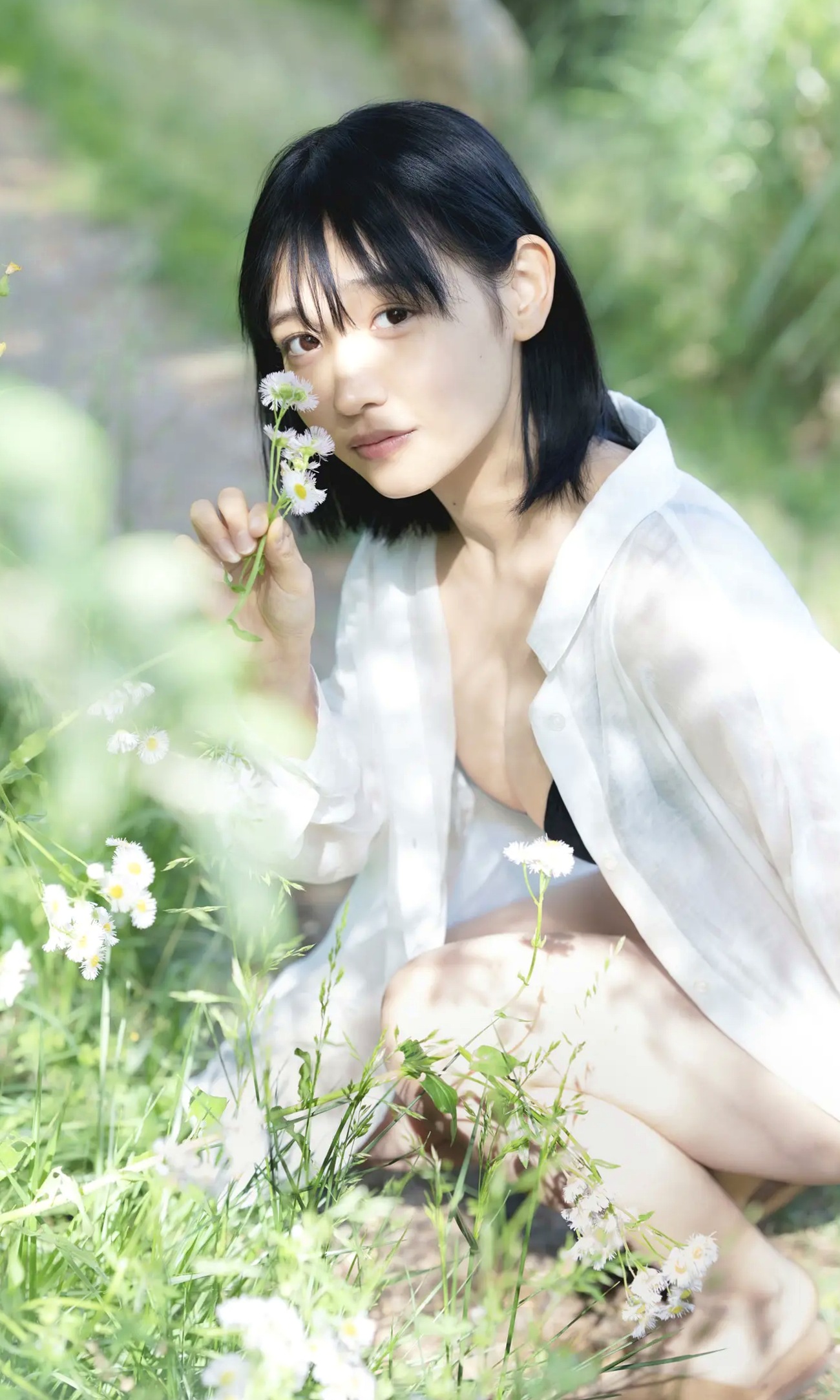 紀内乃秋 - 所属0日デビュー 阳光海边清纯比基尼与治愈连衣裙写真 [69P]