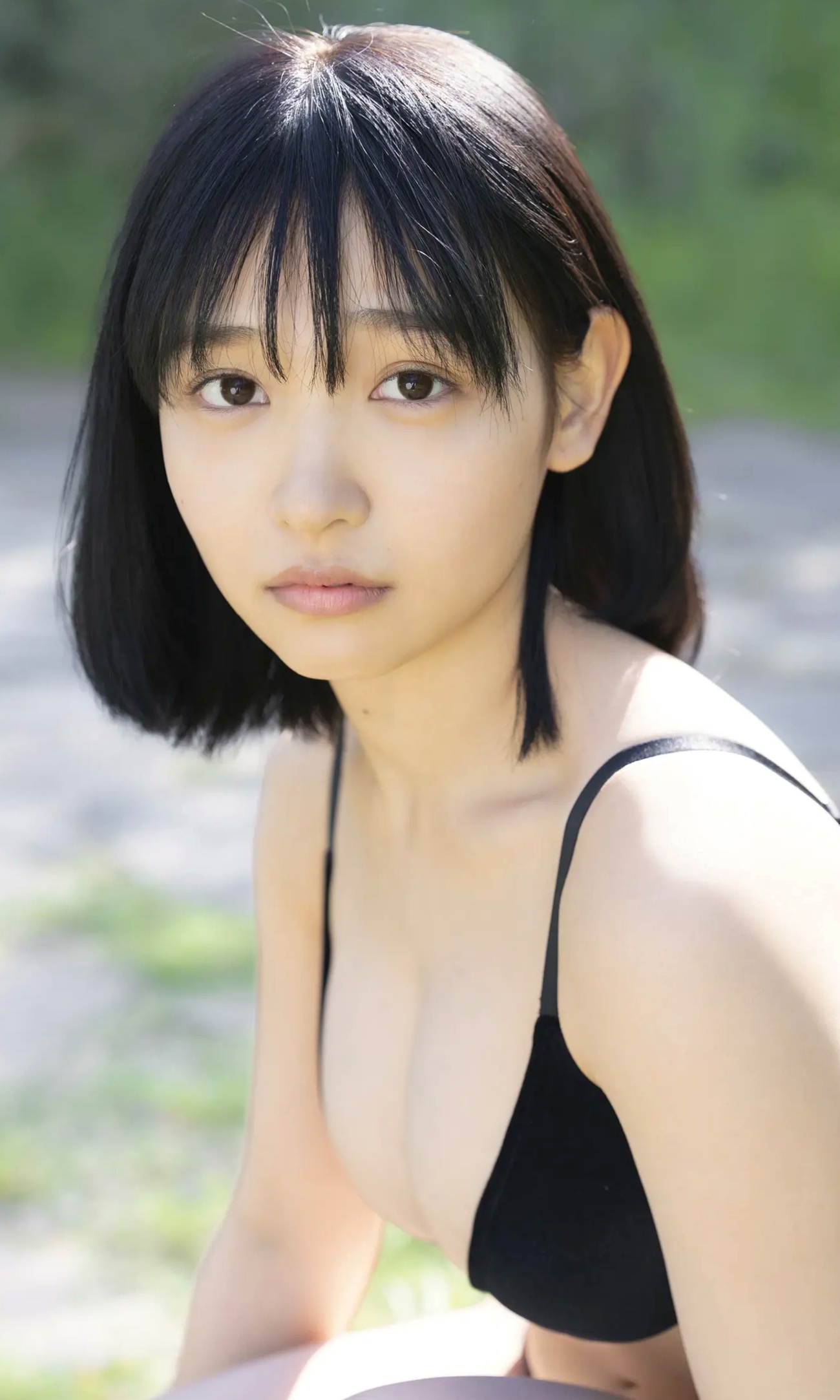 紀内乃秋 - 所属0日デビュー 阳光海边清纯比基尼与治愈连衣裙写真 [69P]