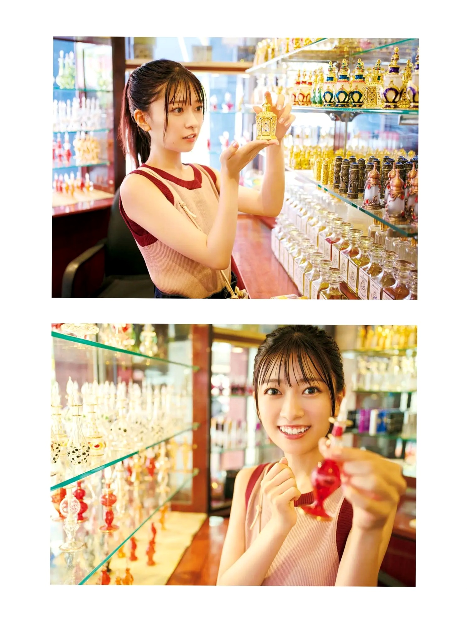 鈴原希実《届け》写真集 - 日本治愈系女神户外旅拍与优雅私房画报 [126P]