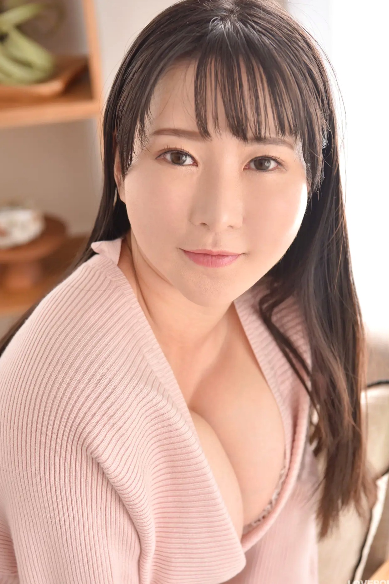 [LOVEPOP] Luna Amemiya 雨宮留菜 Photoset 04 [101P] 粉色针织裙温婉家居性感私房写真