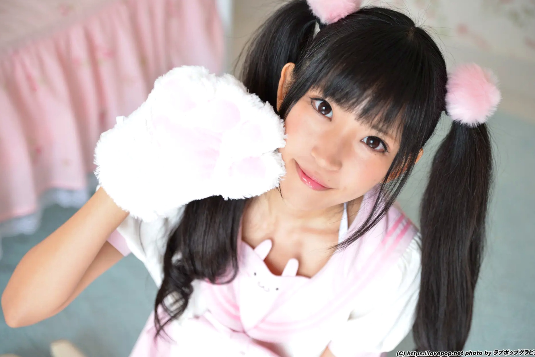 [LOVEPOP] 甘栗いるふ Irufu Amaguri 粉色水手服双马尾萌系甜美私房写真 09 [62P]