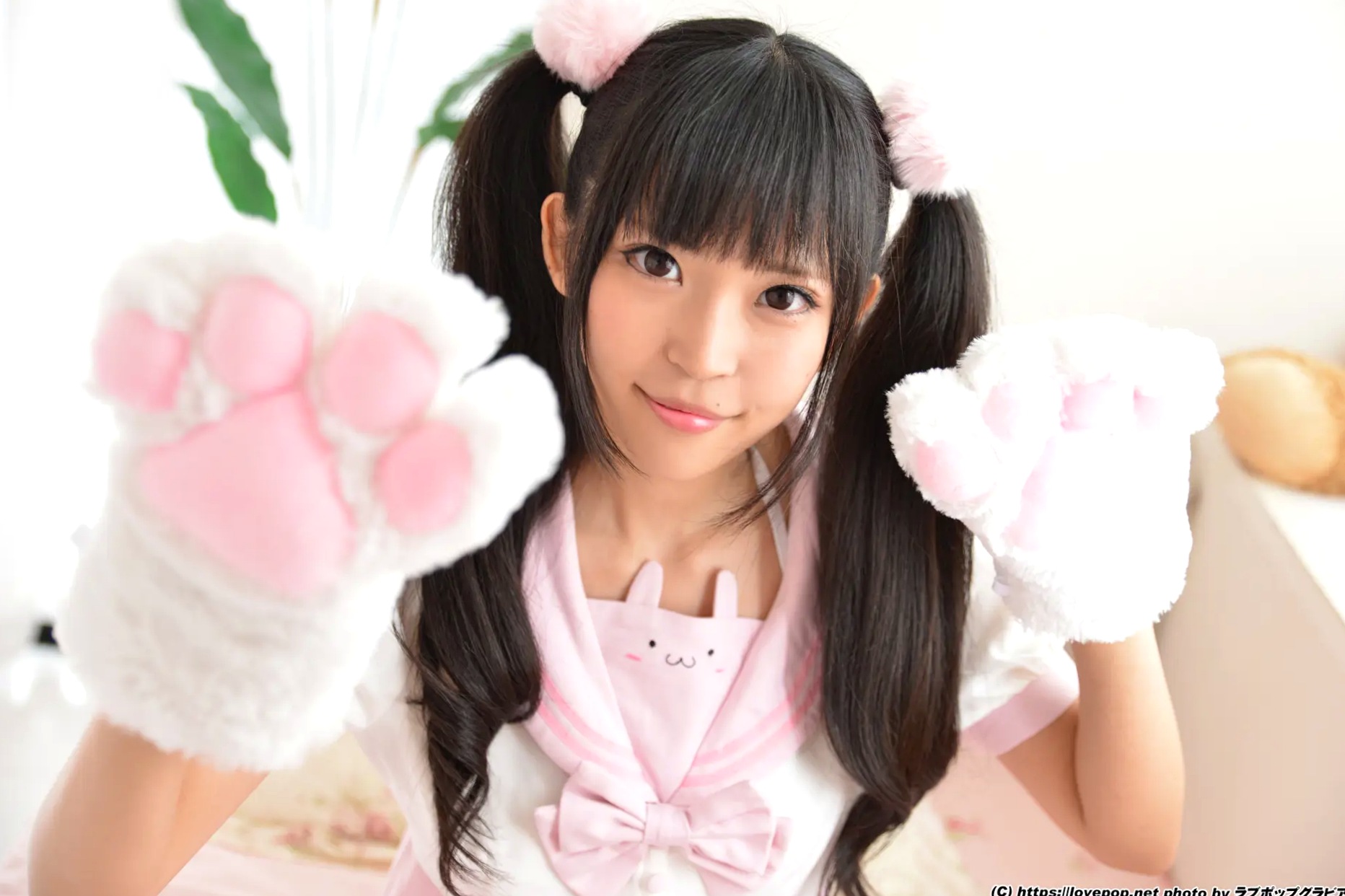 [LOVEPOP] 甘栗いるふ Irufu Amaguri 粉色水手服双马尾萌系甜美私房写真 09 [62P]