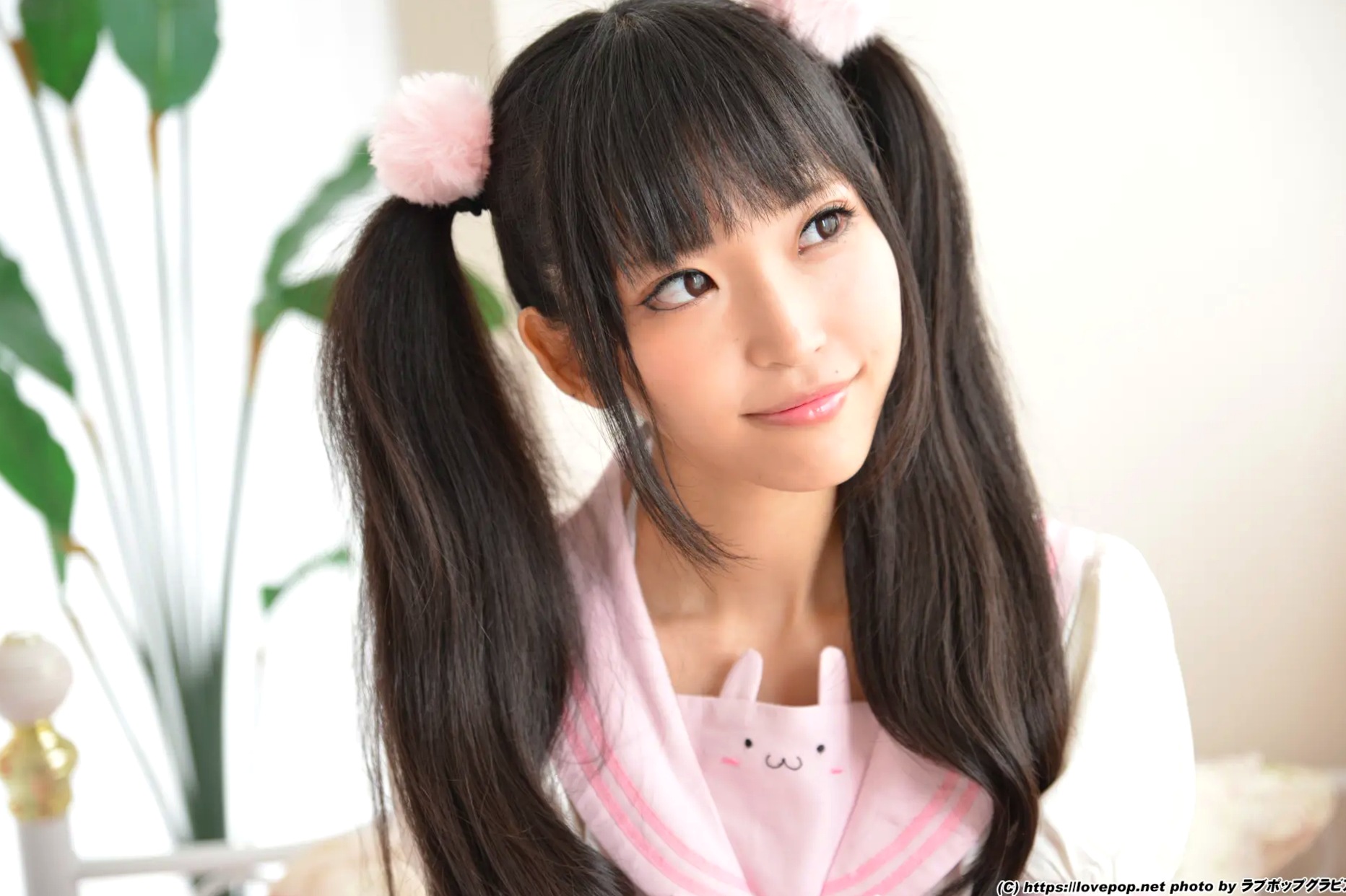 [LOVEPOP] 甘栗いるふ Irufu Amaguri 粉色水手服双马尾萌系甜美私房写真 09 [62P]