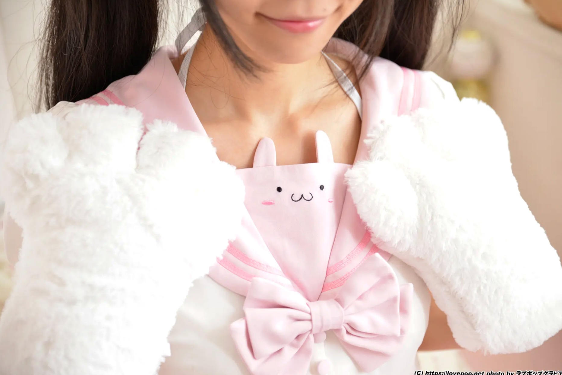 [LOVEPOP] 甘栗いるふ Irufu Amaguri 粉色水手服双马尾萌系甜美私房写真 09 [62P]