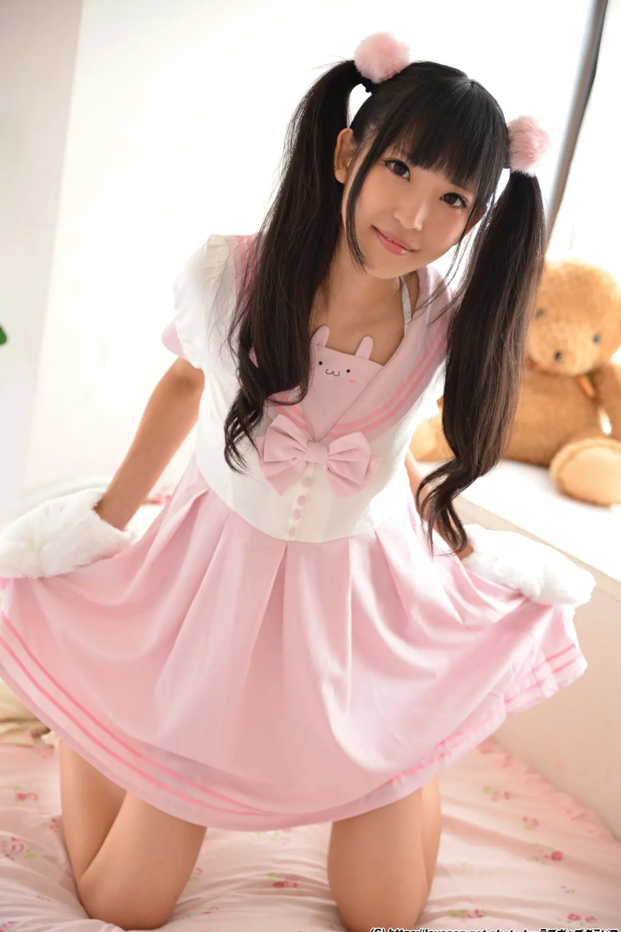 [LOVEPOP] 甘栗いるふ Irufu Amaguri 粉色水手服双马尾萌系甜美私房写真 09 [62P]
