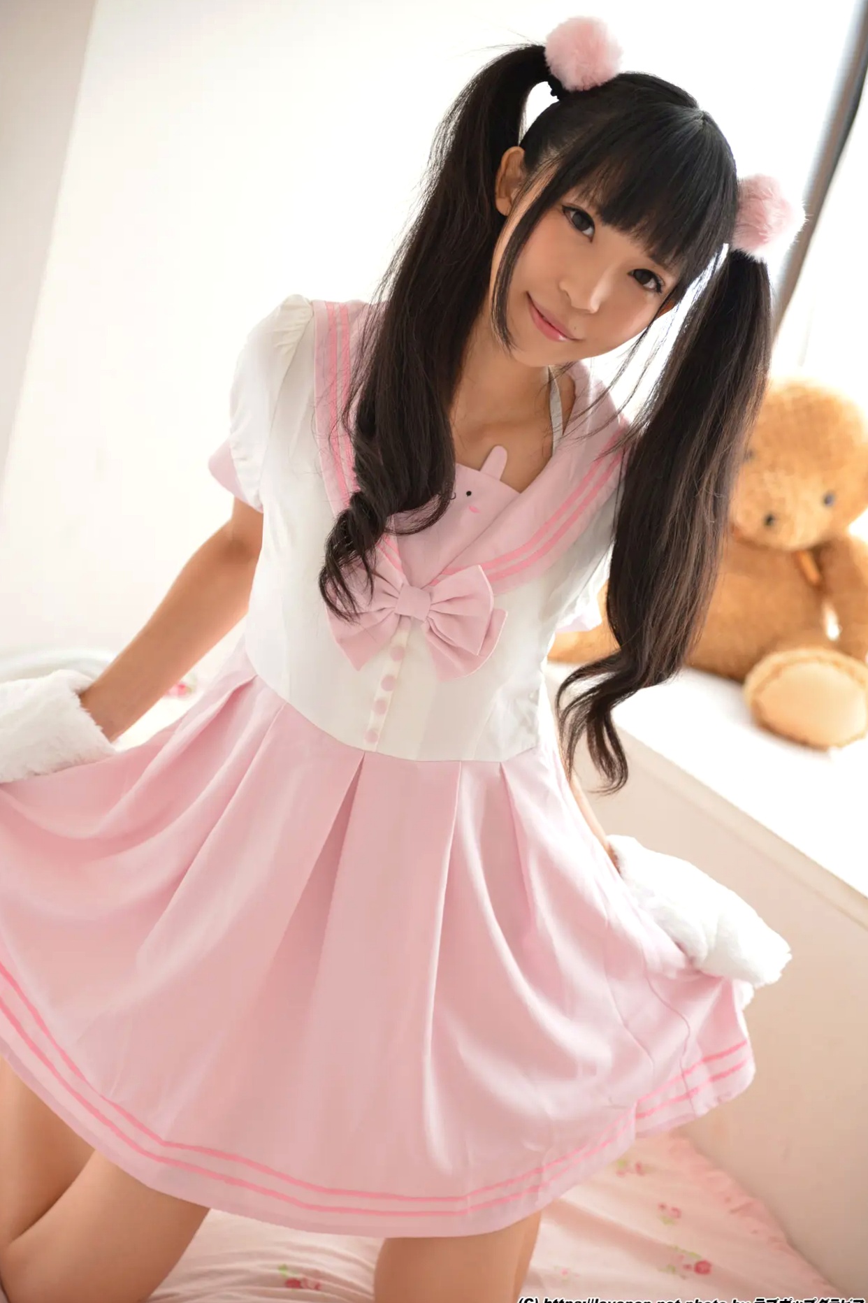 [LOVEPOP] 甘栗いるふ Irufu Amaguri 粉色水手服双马尾萌系甜美私房写真 09 [62P]