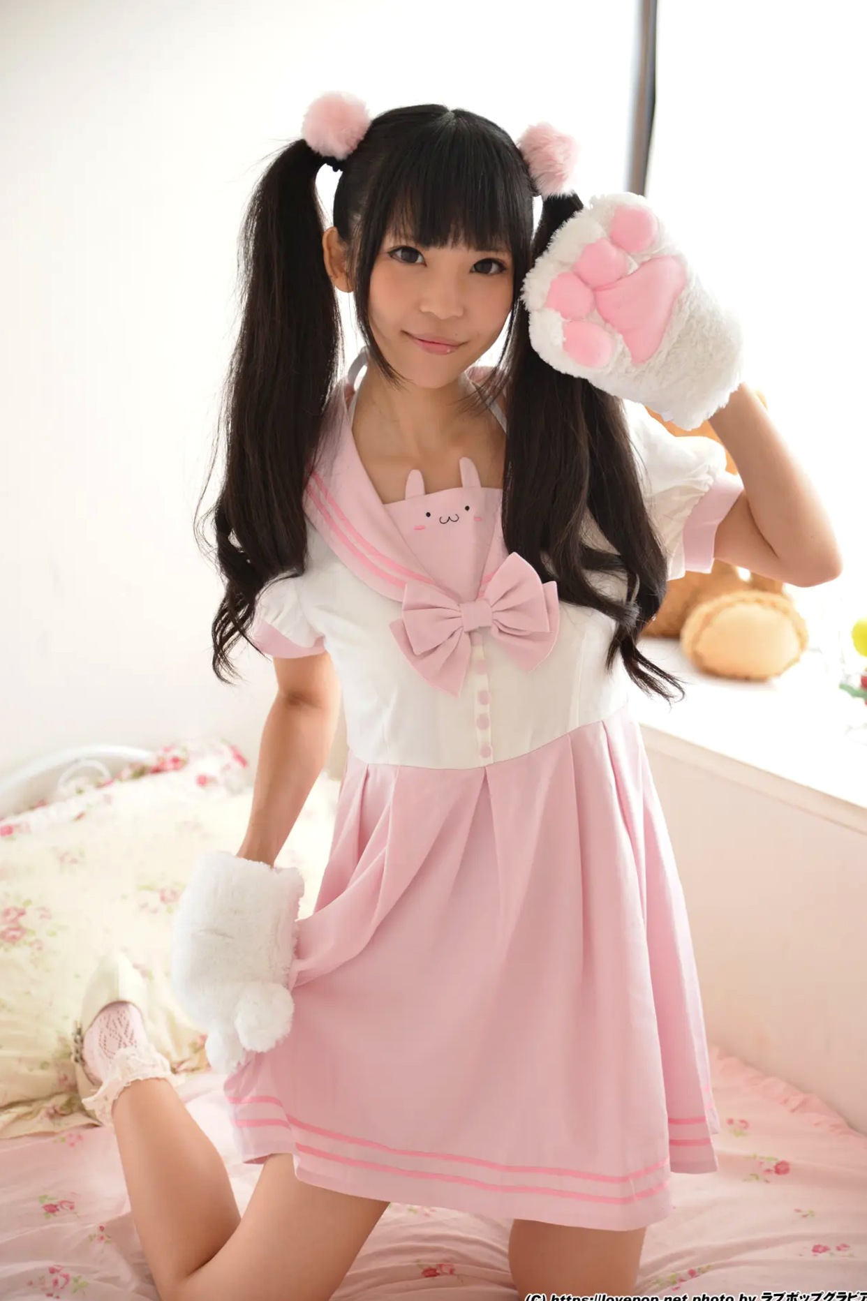 [LOVEPOP] 甘栗いるふ Irufu Amaguri 粉色水手服双马尾萌系甜美私房写真 09 [62P]
